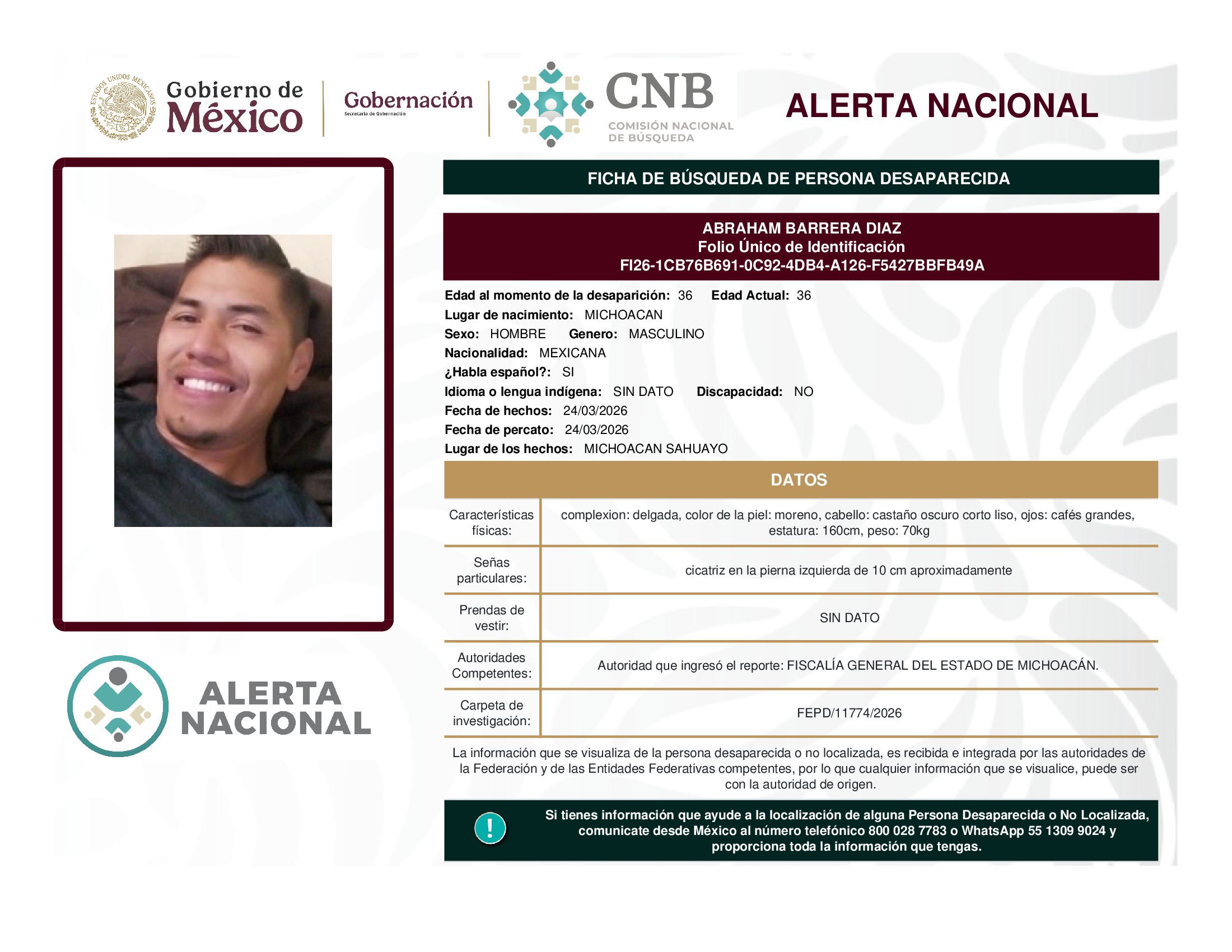 ABRAHAM BARRERA DIAZ