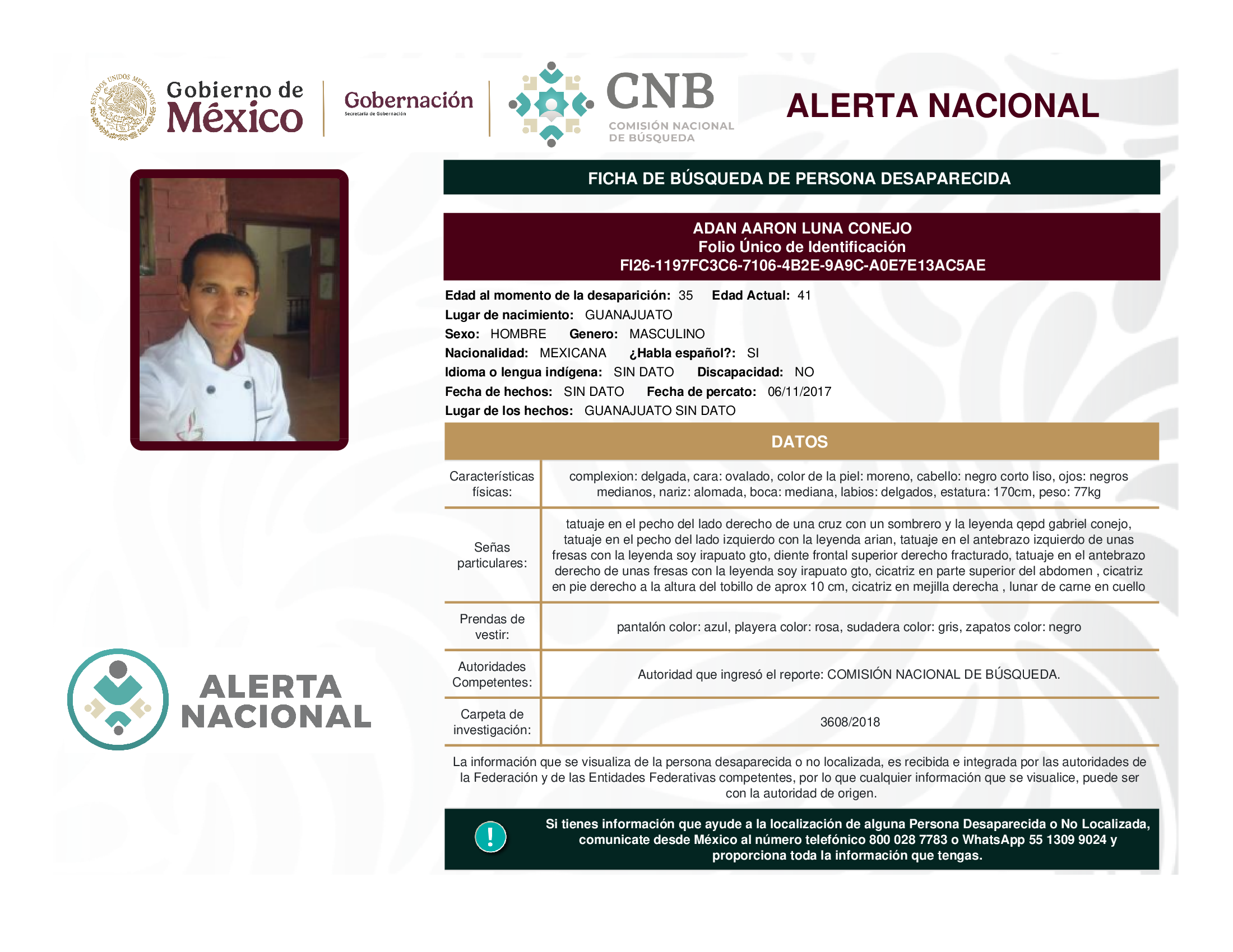 Adan Aaron Luna Conejo