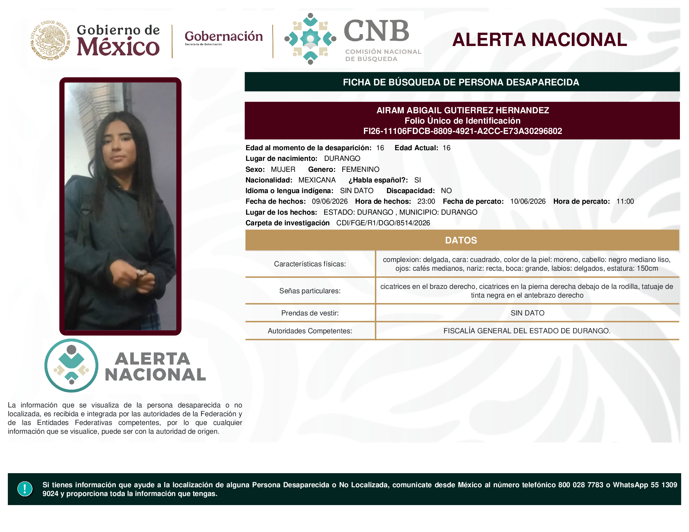 Airam Abigail Gutiérrez Hernández