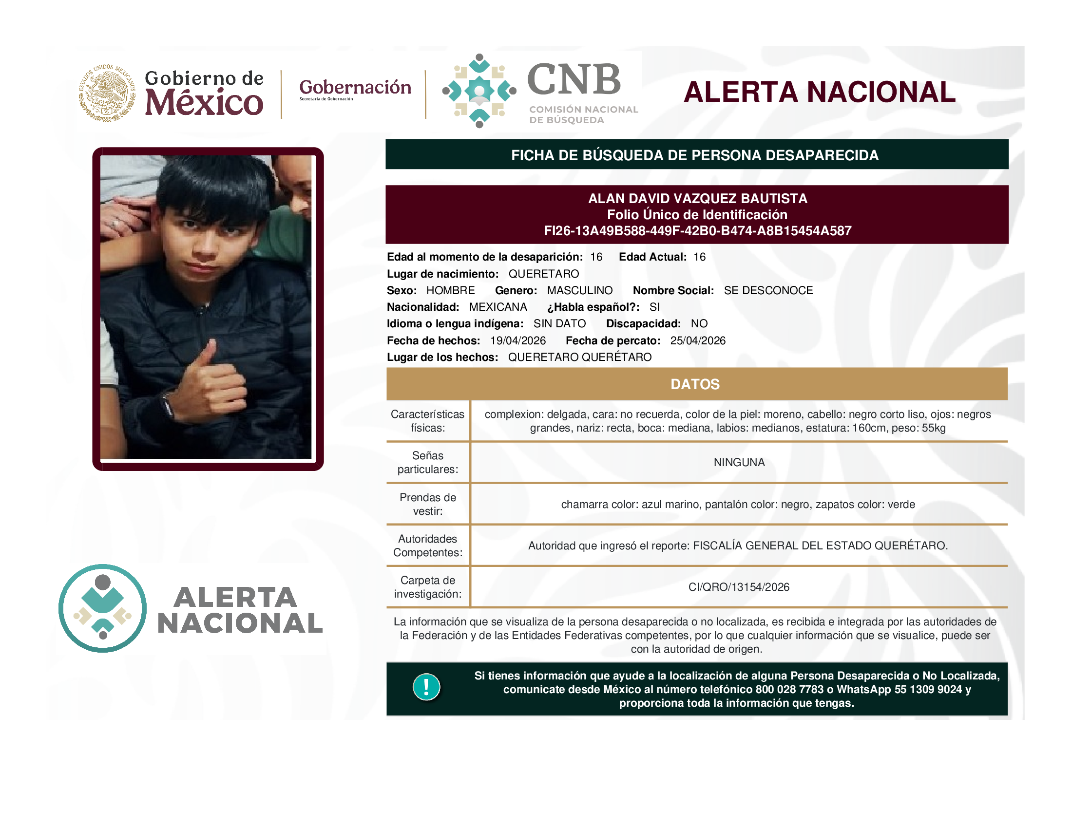 Alan David Vázquez Bautista