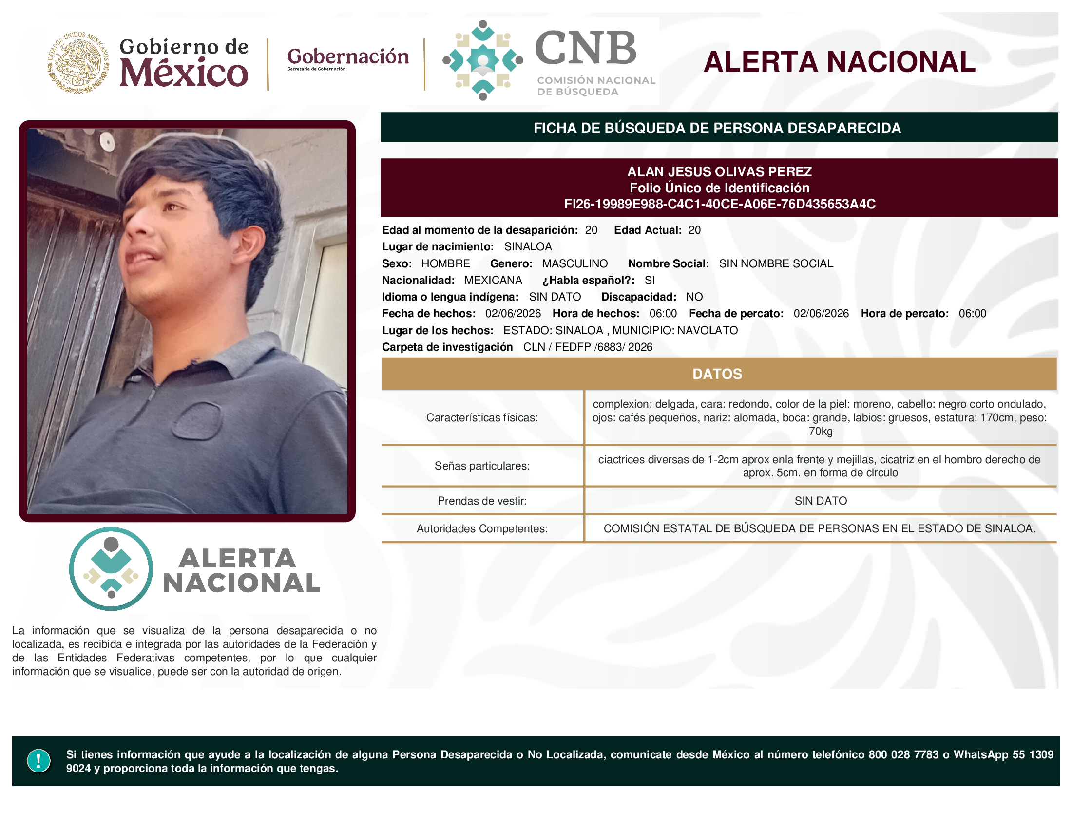 Alan Jesús Olivas Pérez