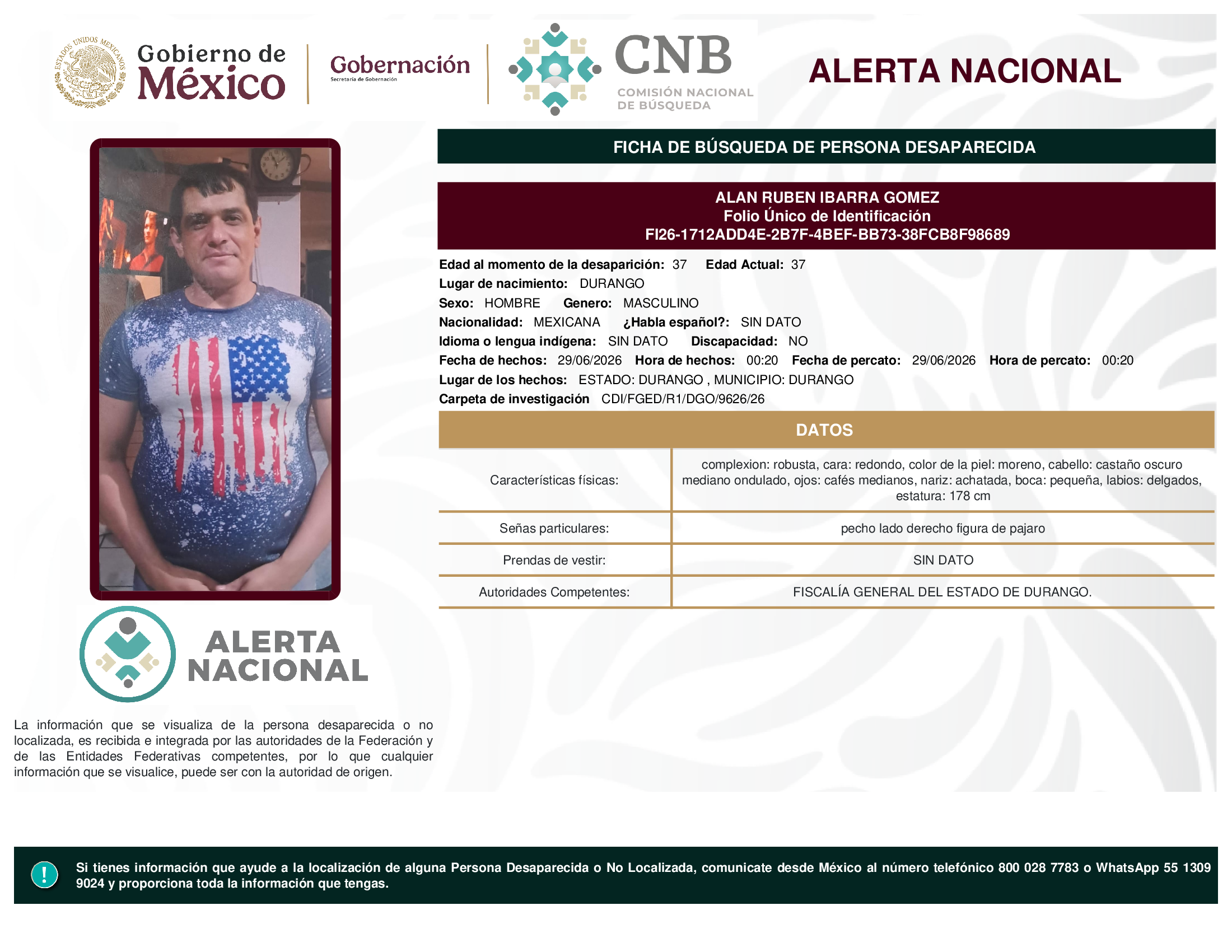 Alan Rubén Ibarra Gómez