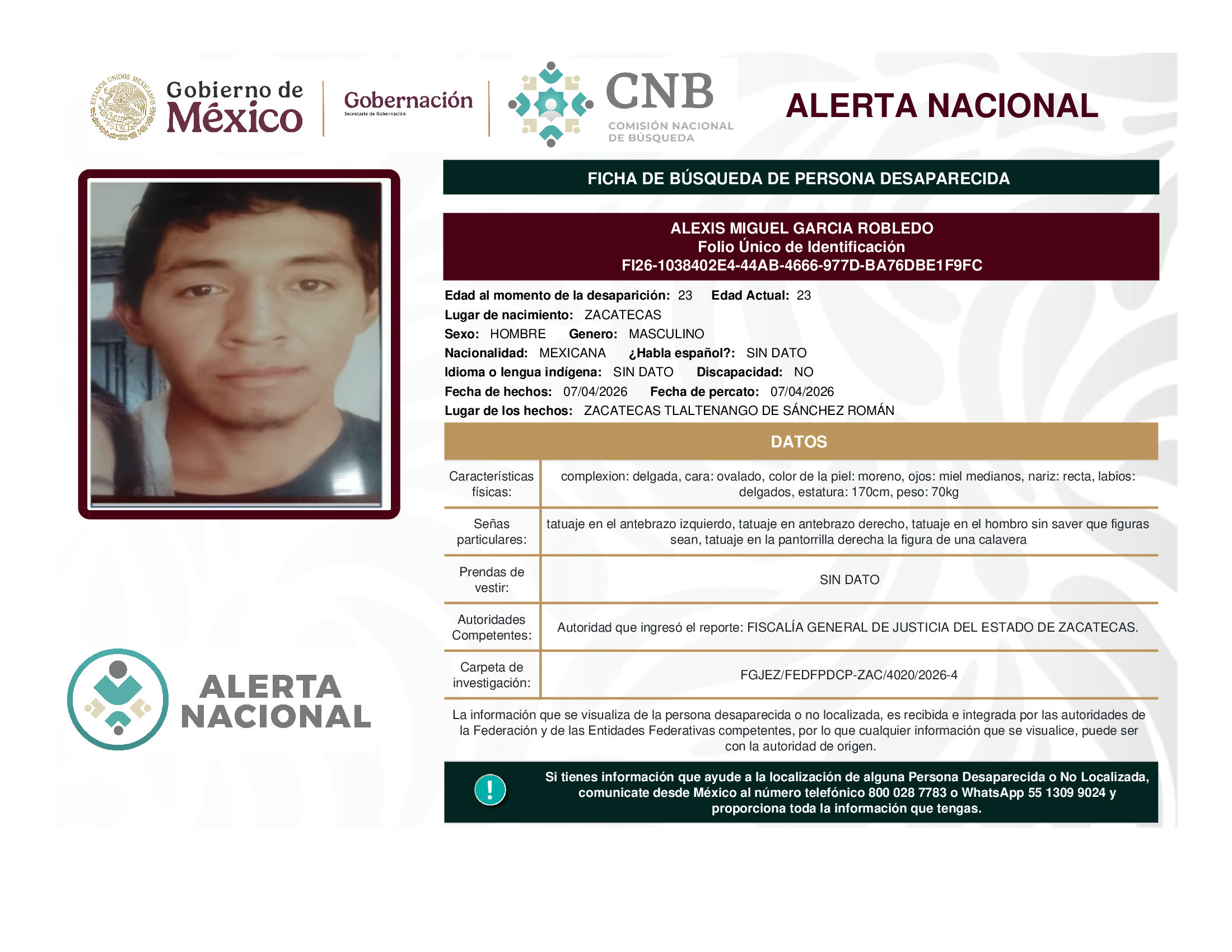 Alexis Miguel García Robledo