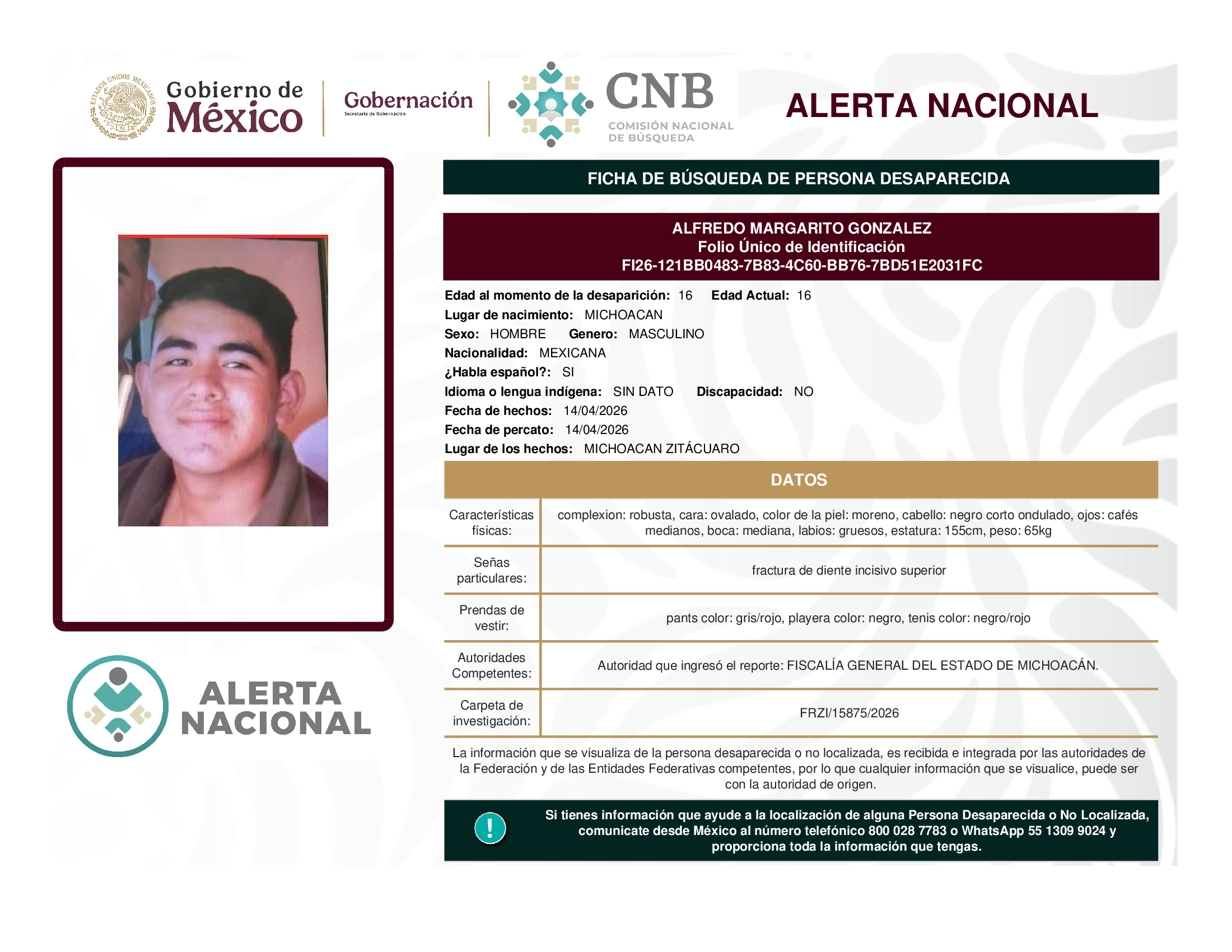 Alfredo Margarito González