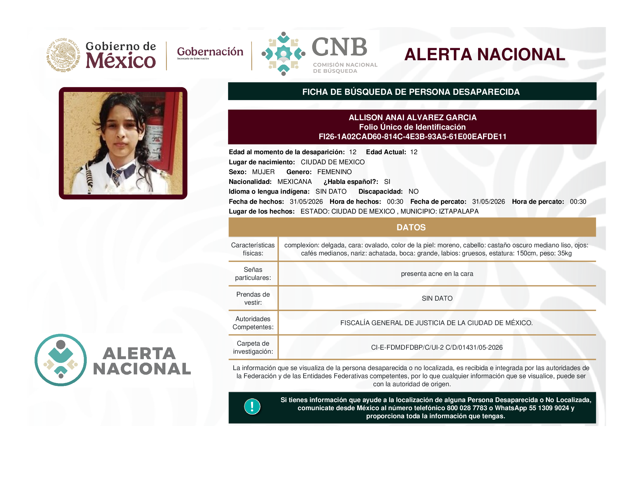 Allison Anai Álvarez García