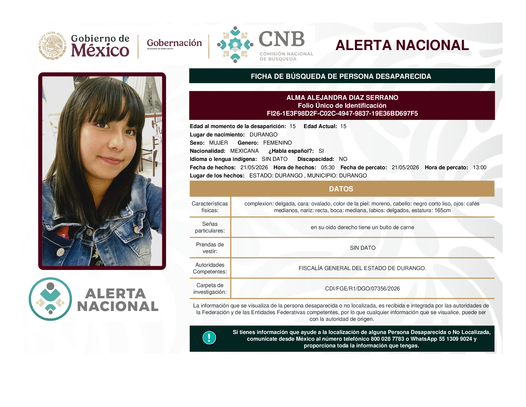 Alma Alejandra Díaz Serrano
