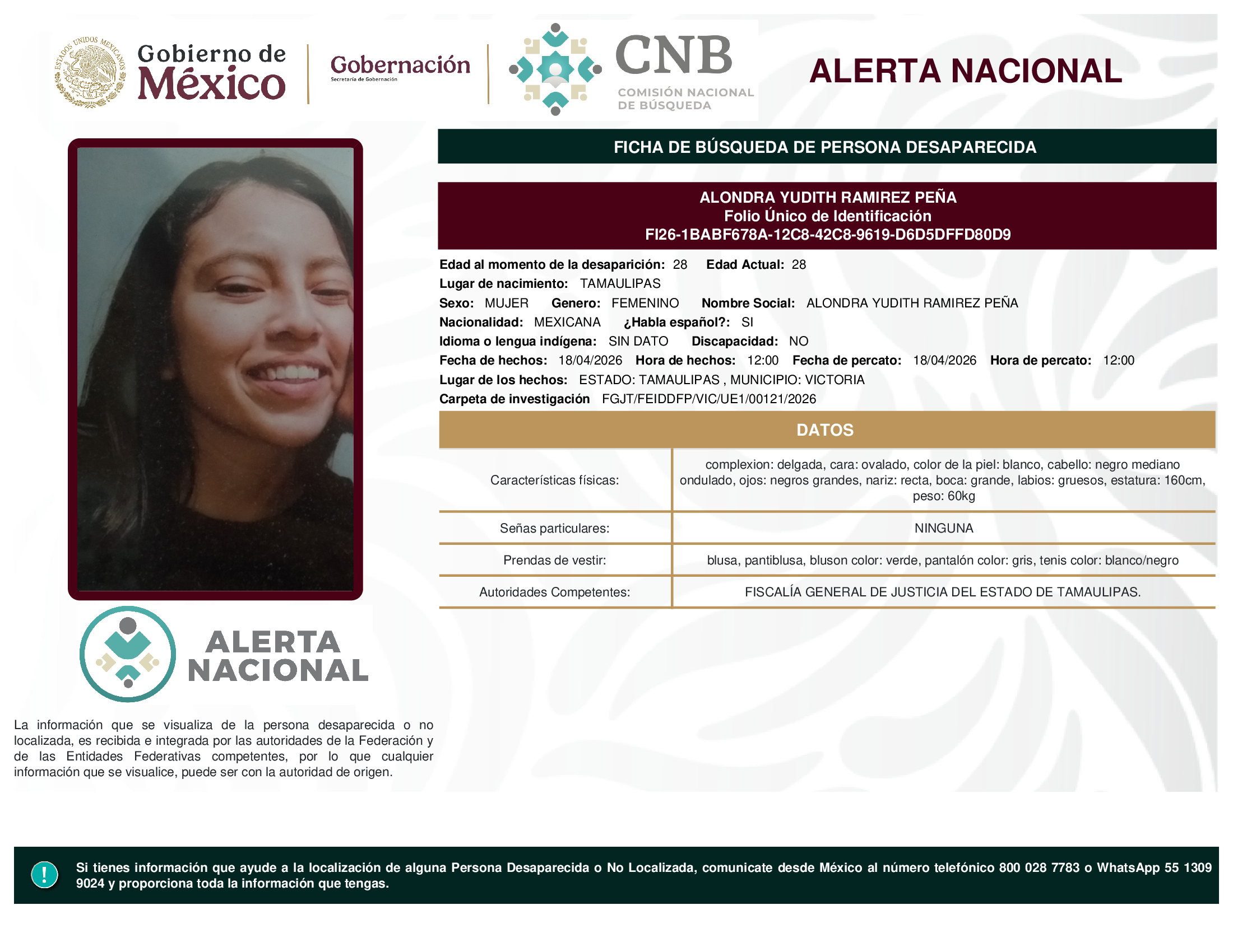 Alondra Yudith Ramírez Peña