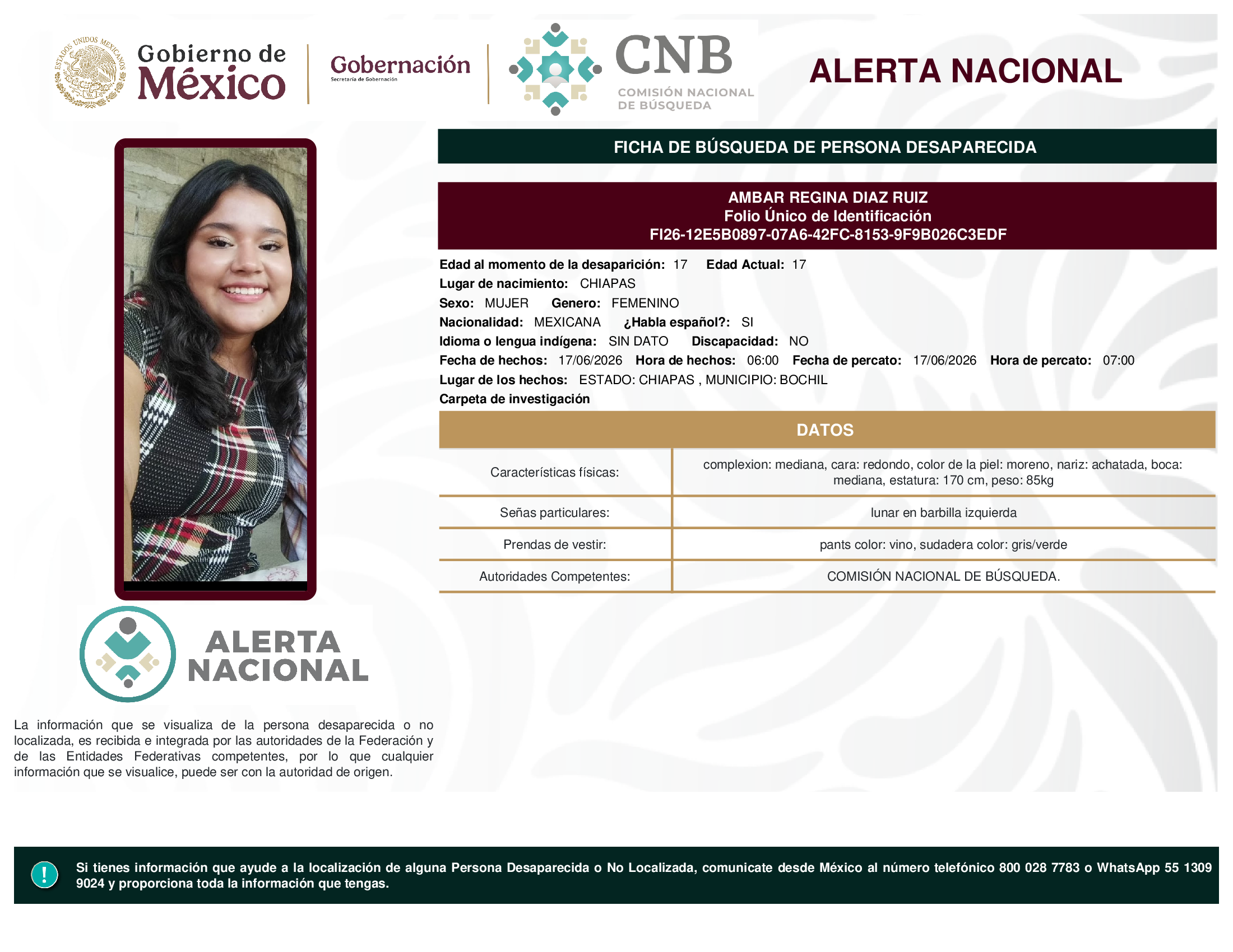Ambar Regina Díaz Ruiz