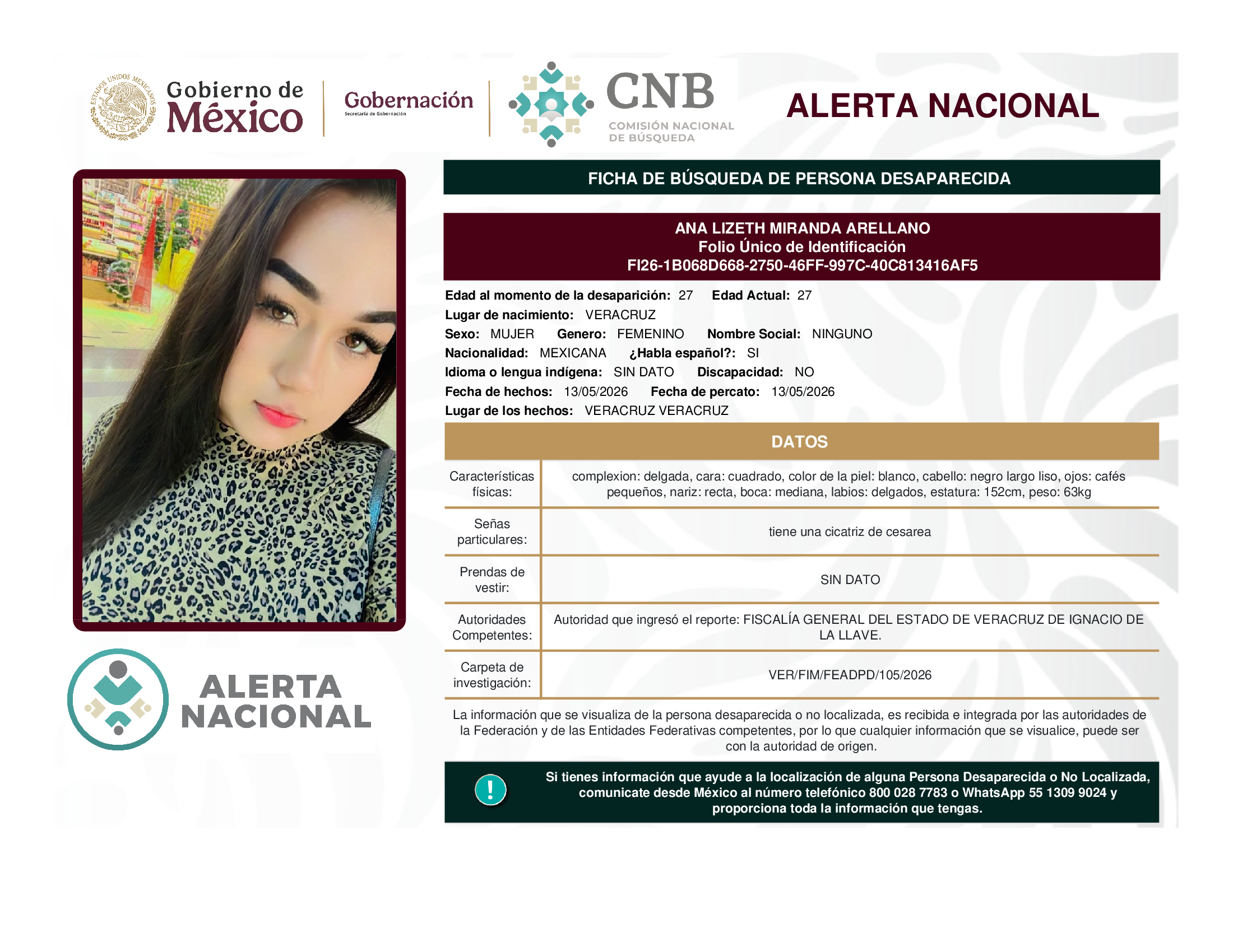 Ana Lizeth Miranda Arellano