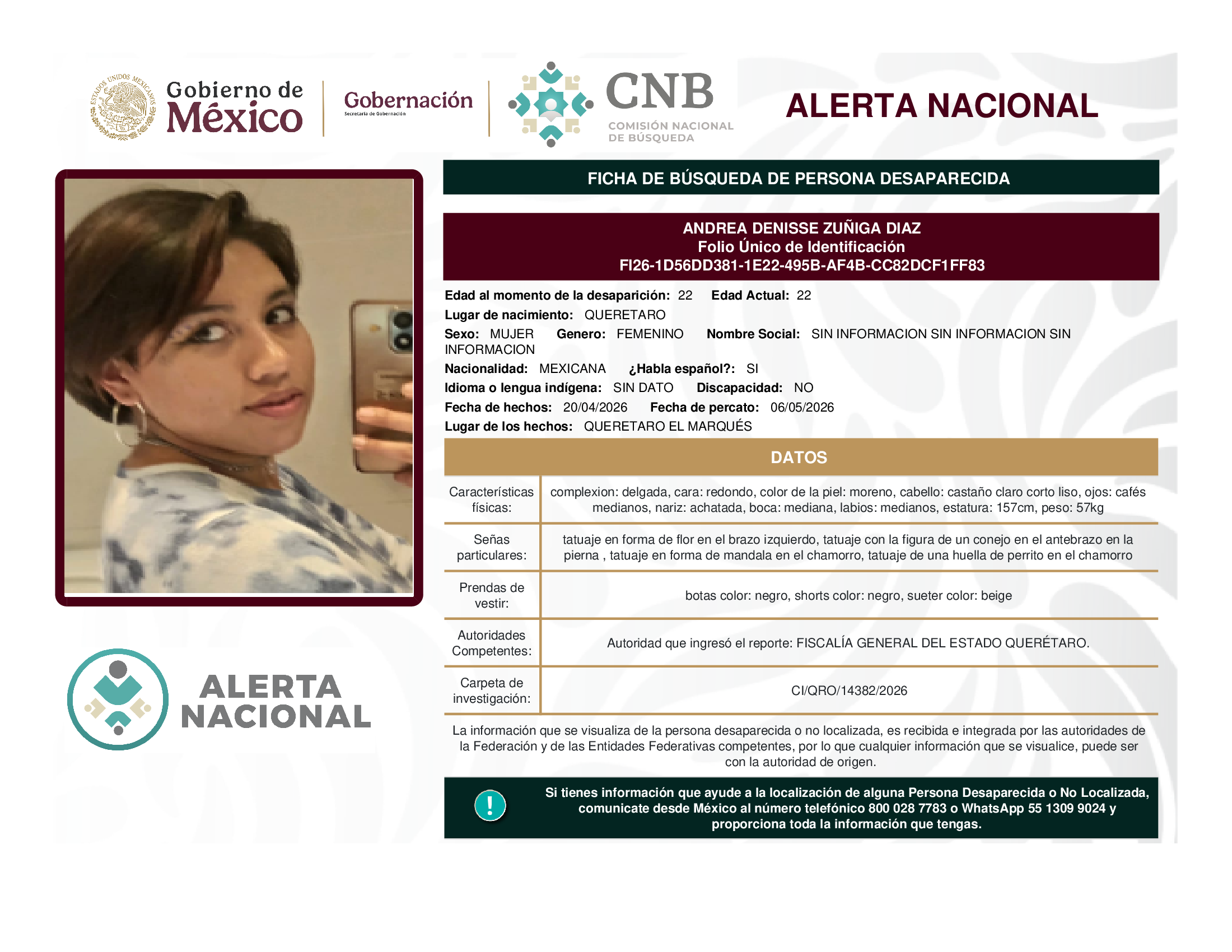 Andrea Denisse Zuñiga Díaz