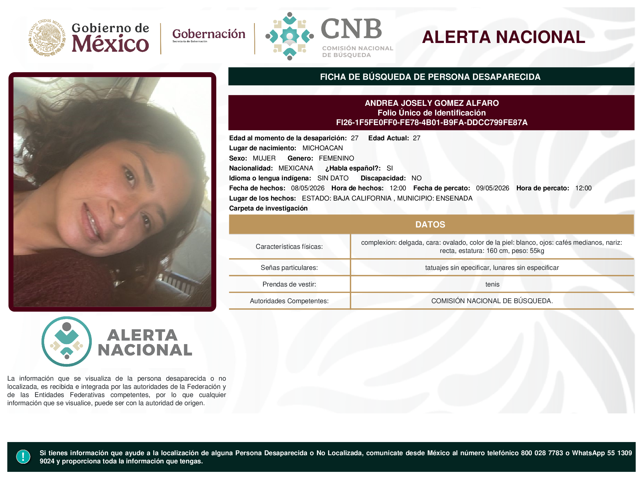 Andrea Josely Gómez Alfaro