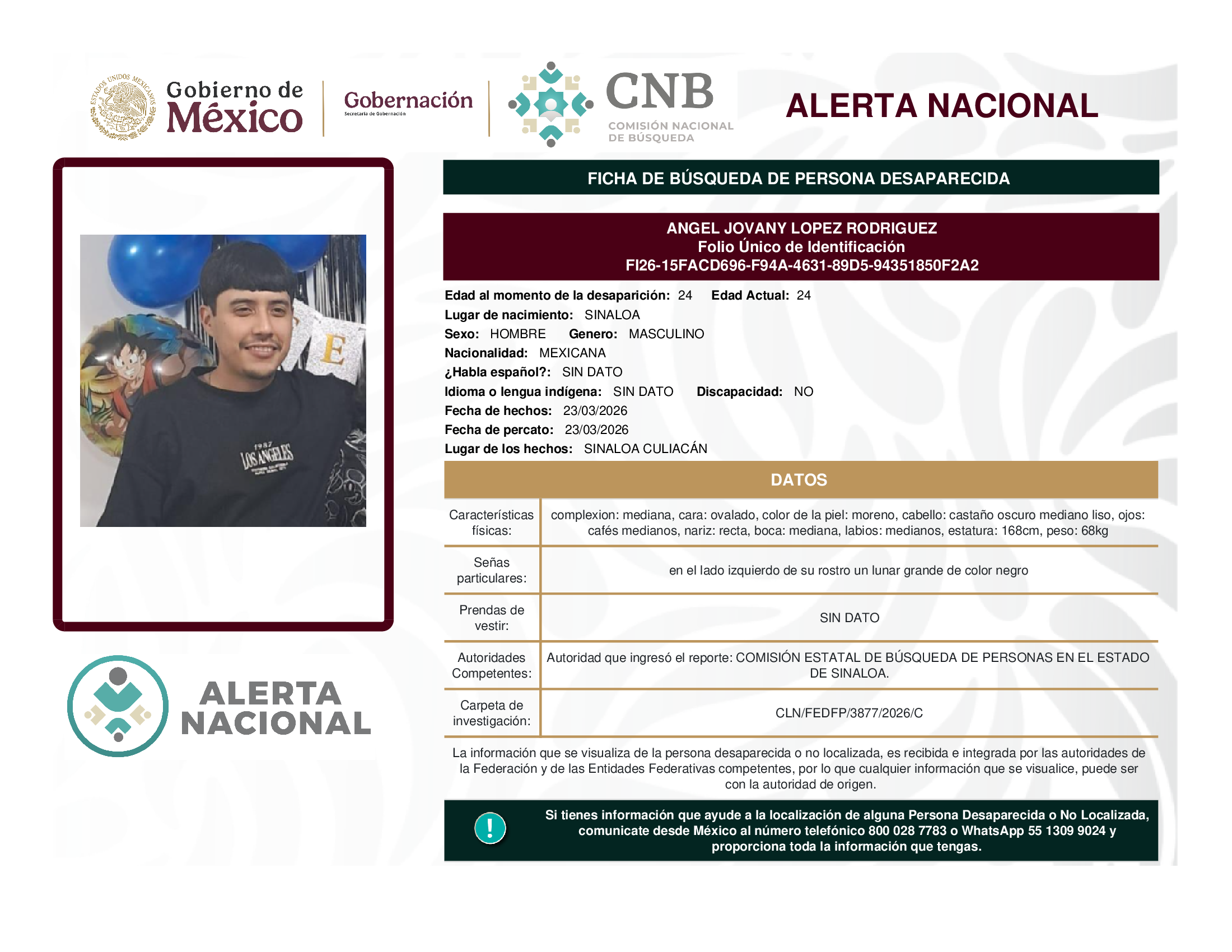 Ángel Jovany López Rodríguez