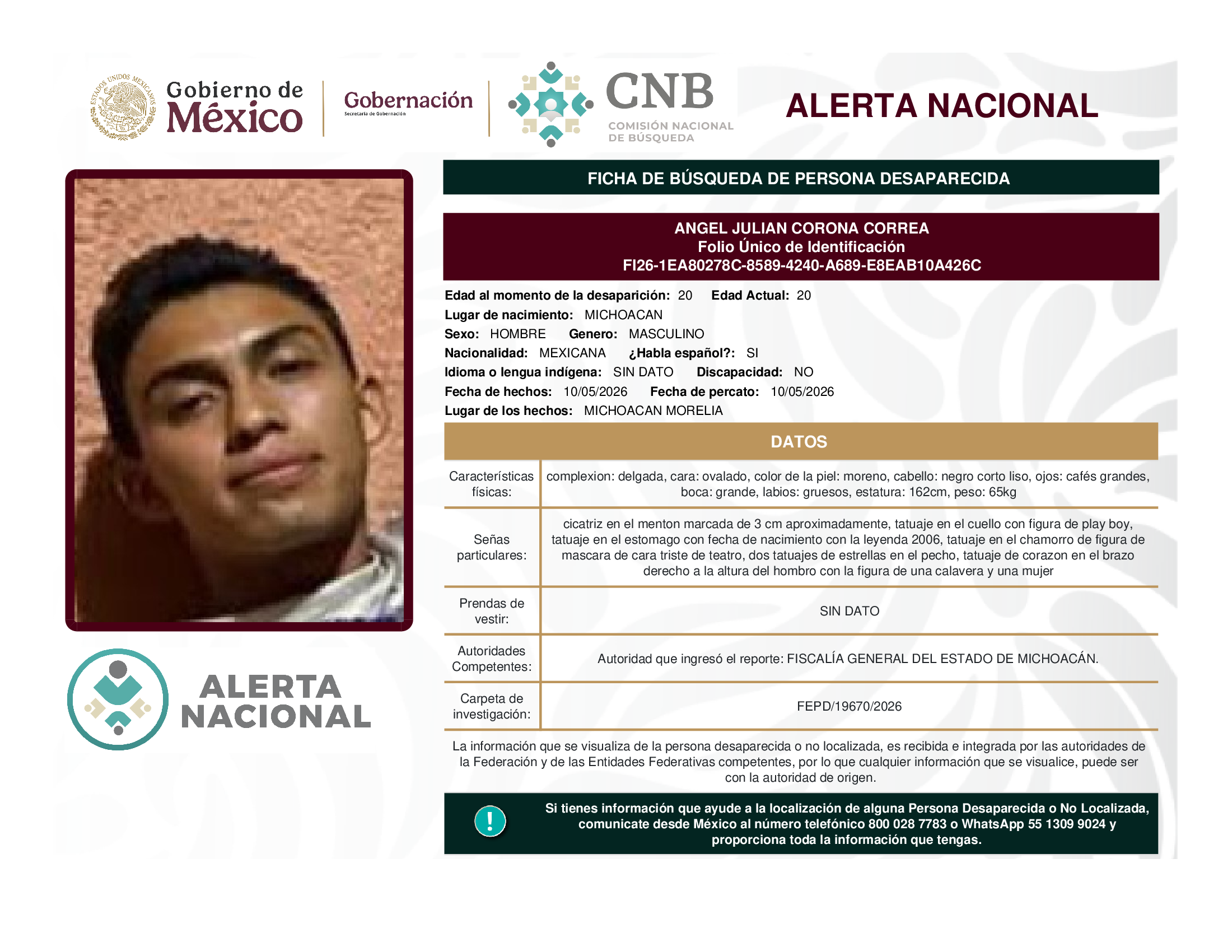 Ángel Julian Corona Correa