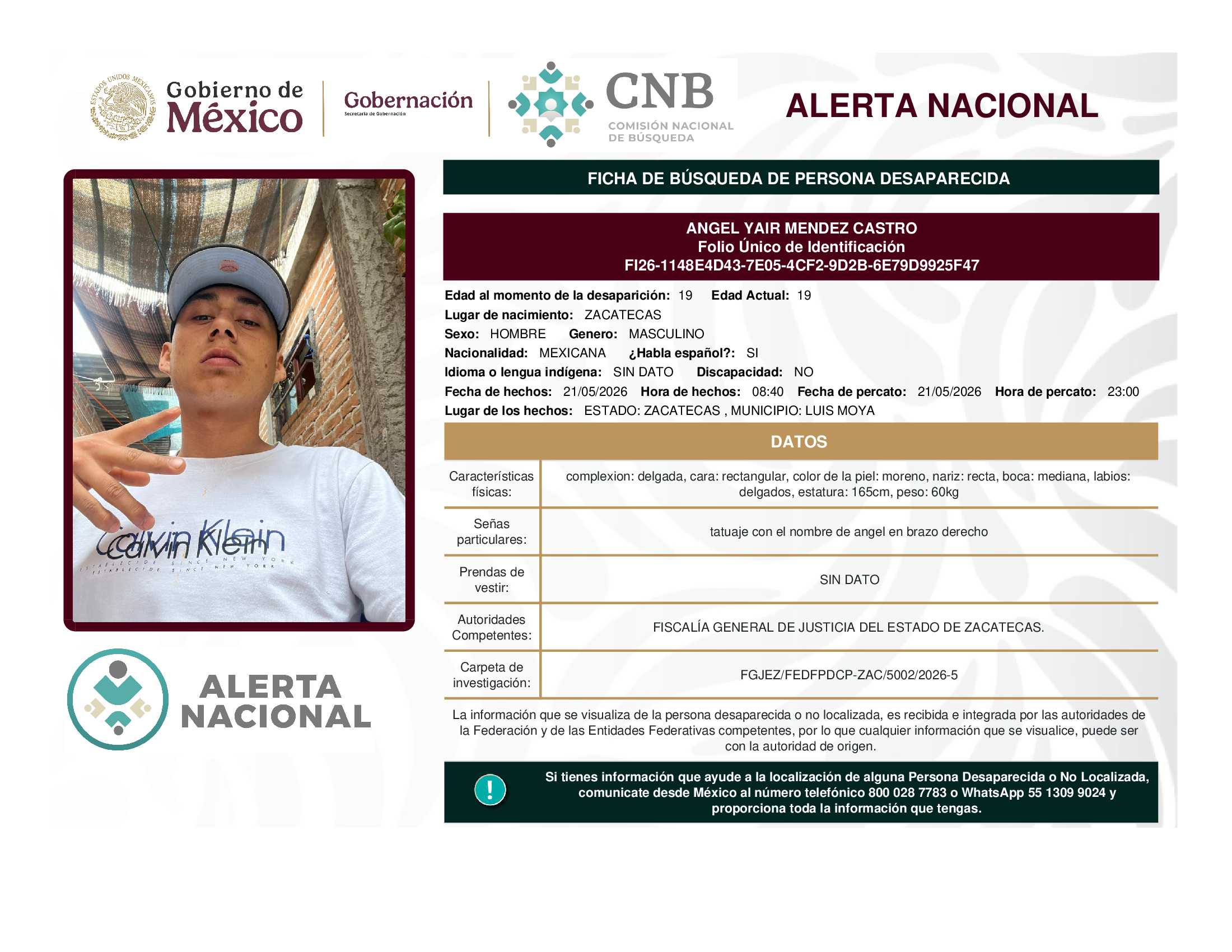 Ángel Yair Méndez Castro