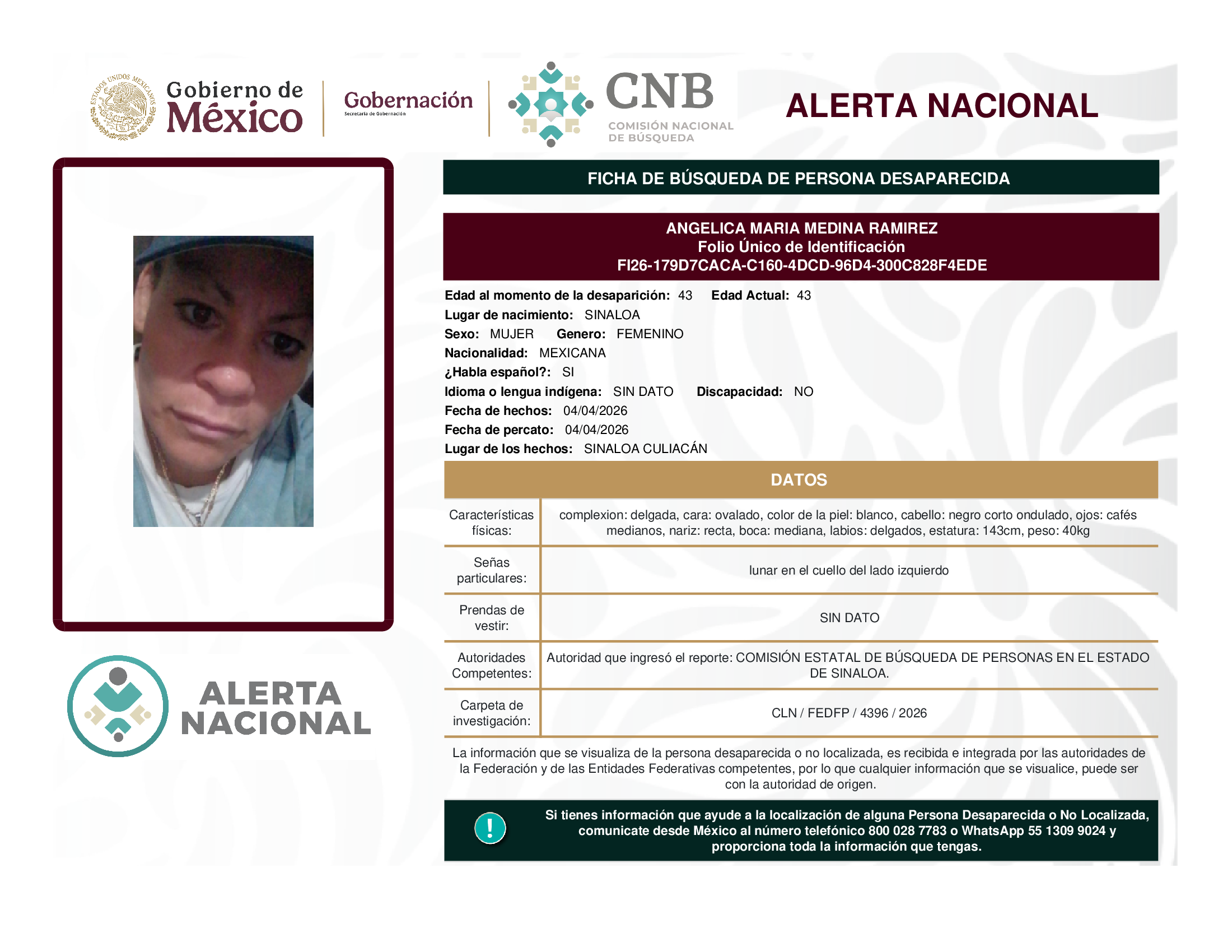 Angelica María Medina Ramírez
