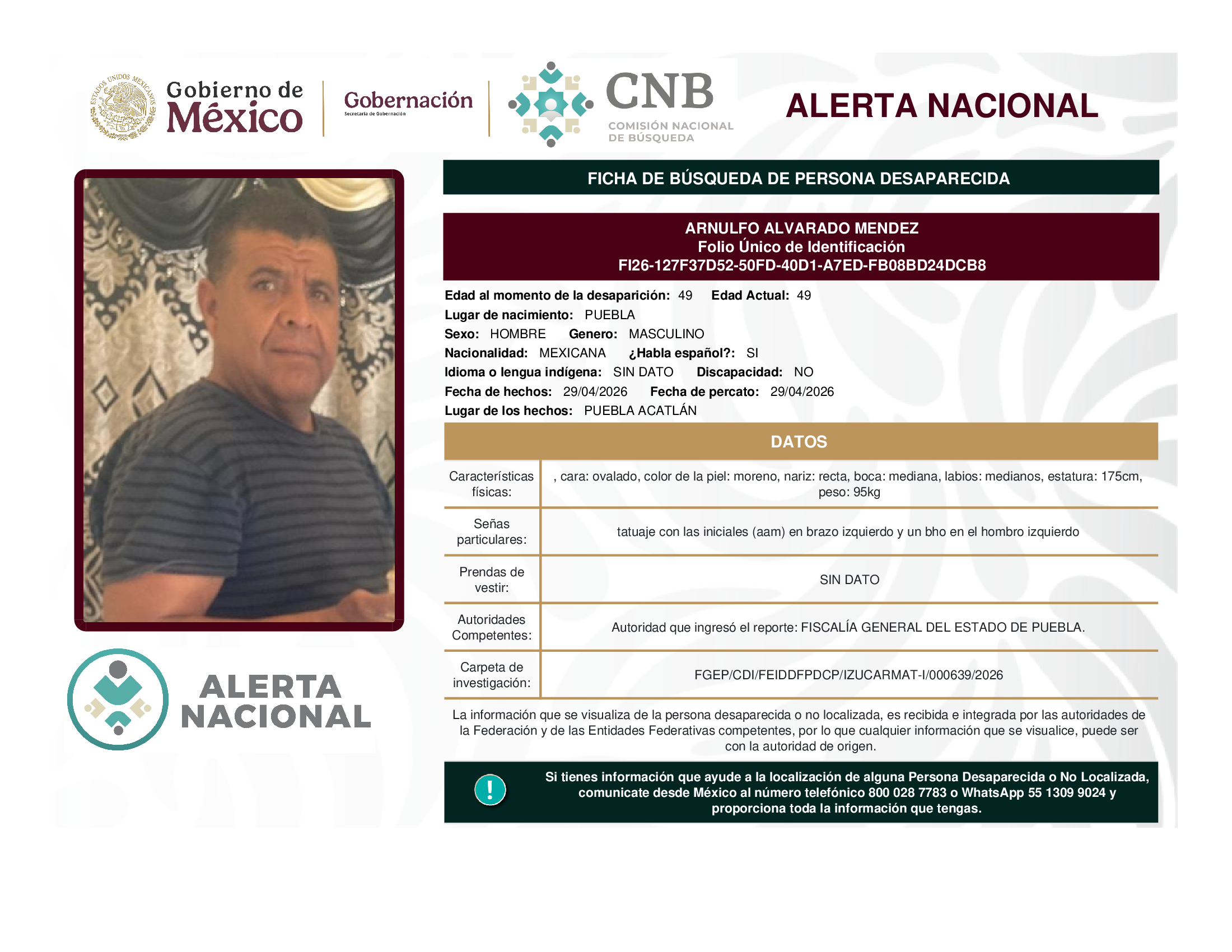 Arnulfo Alvarado Méndez