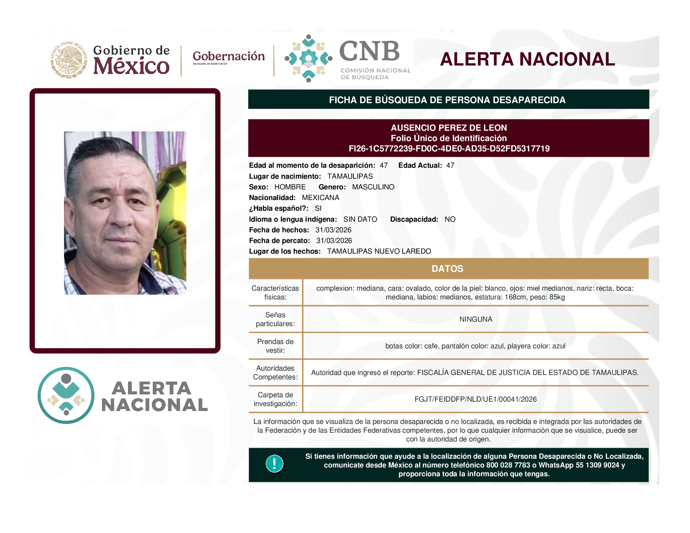 Ausencio Pérez De Leon