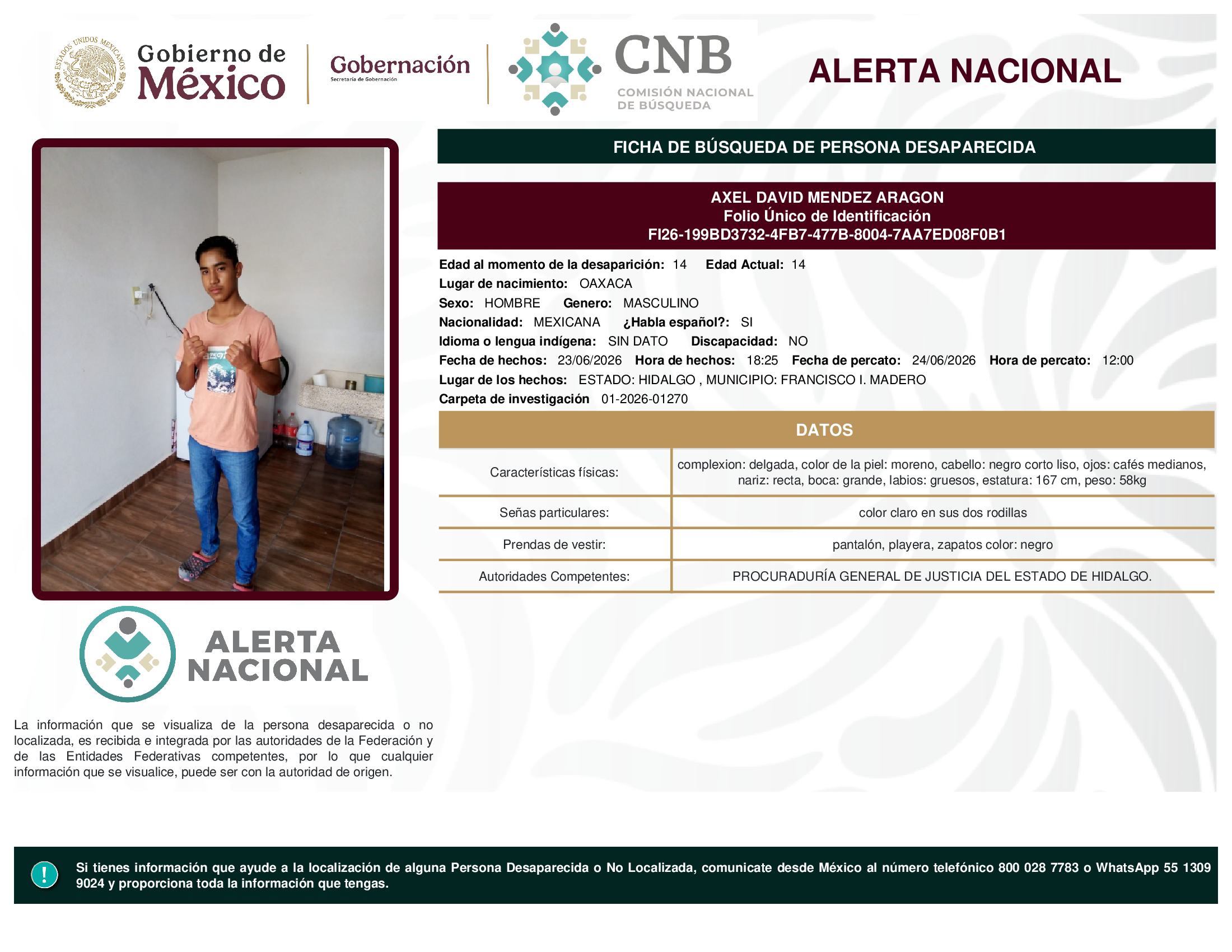 Axel David Méndez Aragon