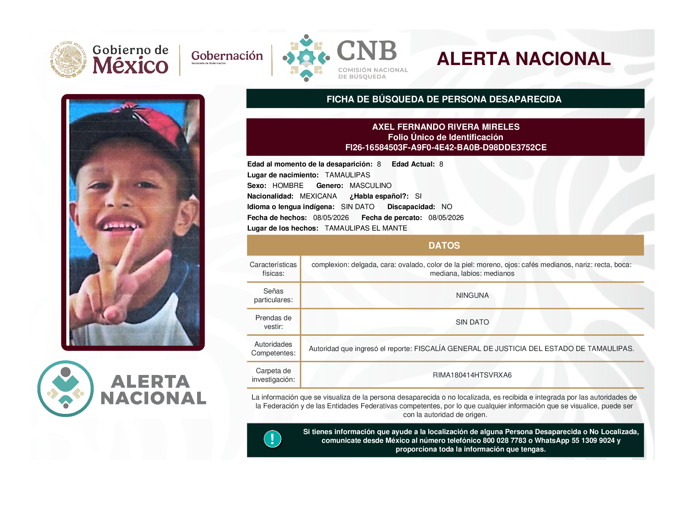 Axel Fernando Rivera Mireles