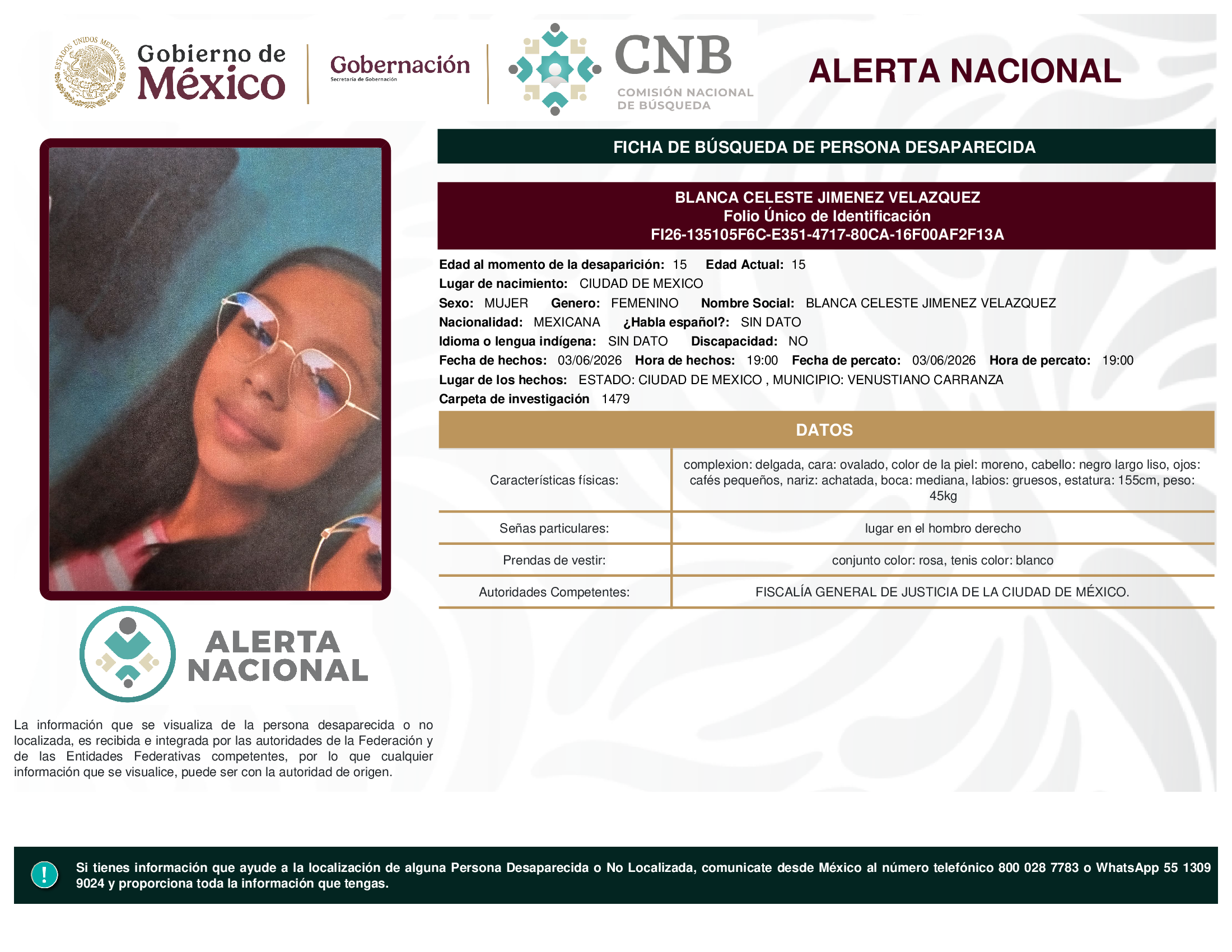 Blanca Celeste Jiménez Velazquez