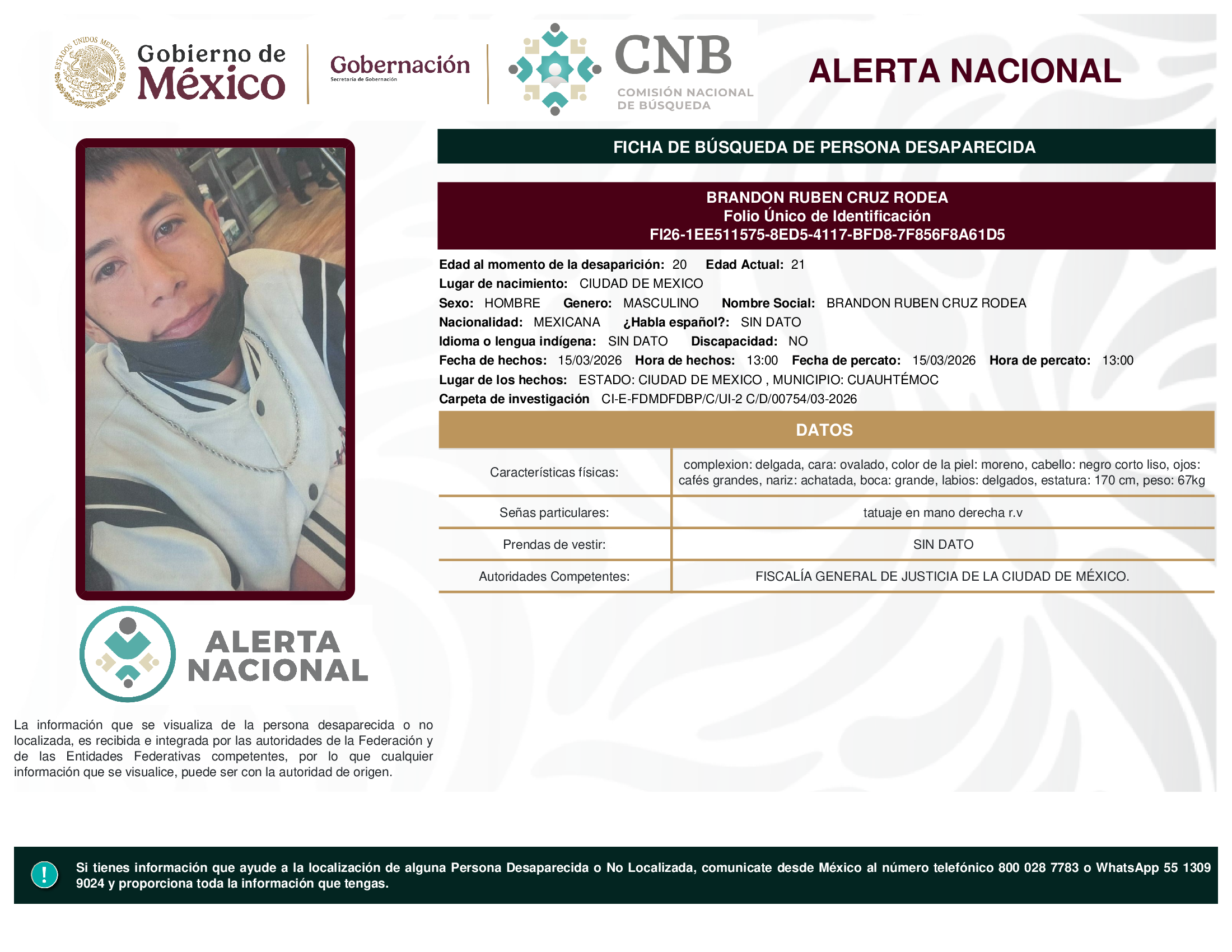 Brandon Rubén Cruz Rodea