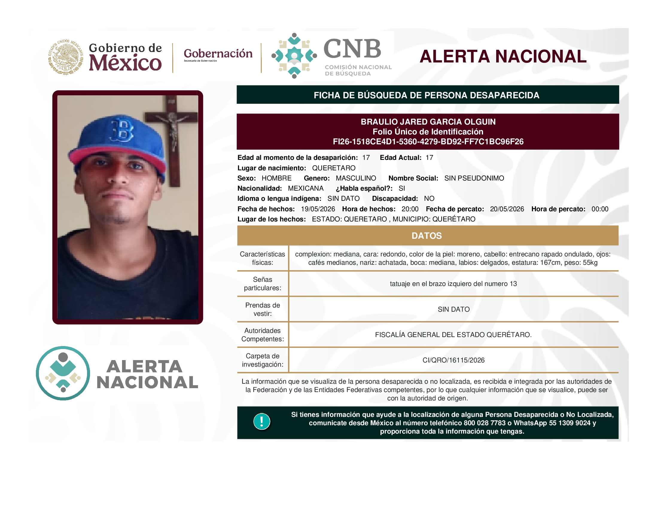 Braulio Jared García Olguin