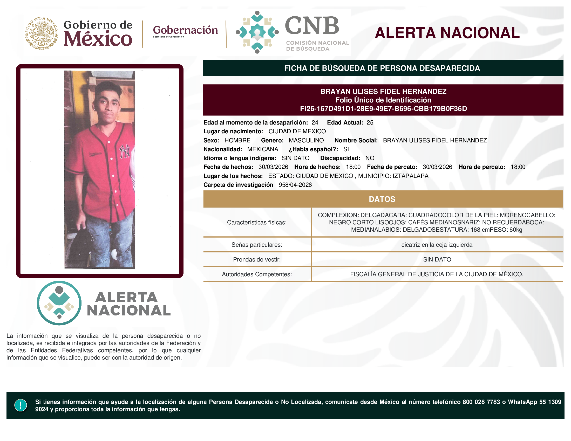 Brayan Ulises Fidel Hernández