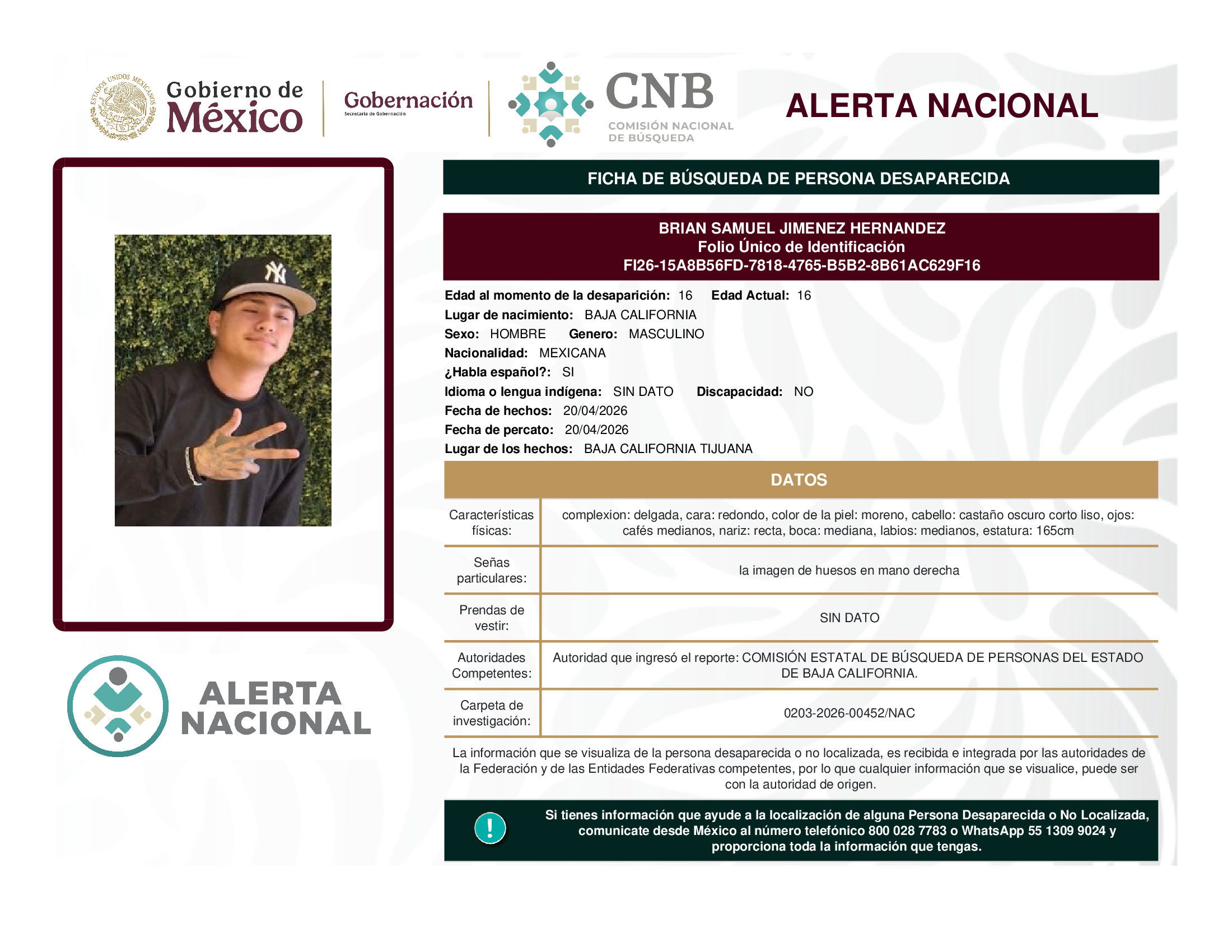 Brian Samuel Jiménez Hernández