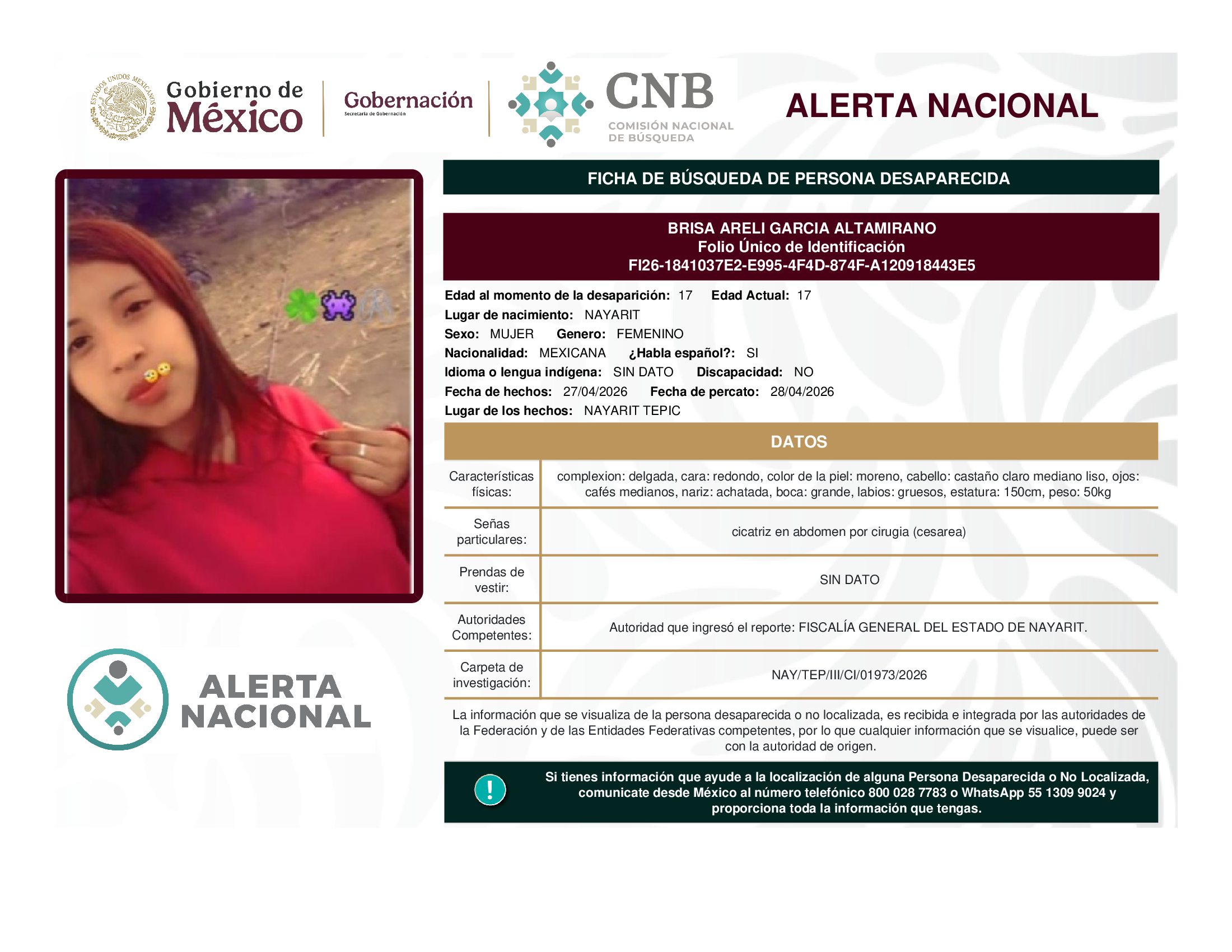 Brisa Areli García Altamirano