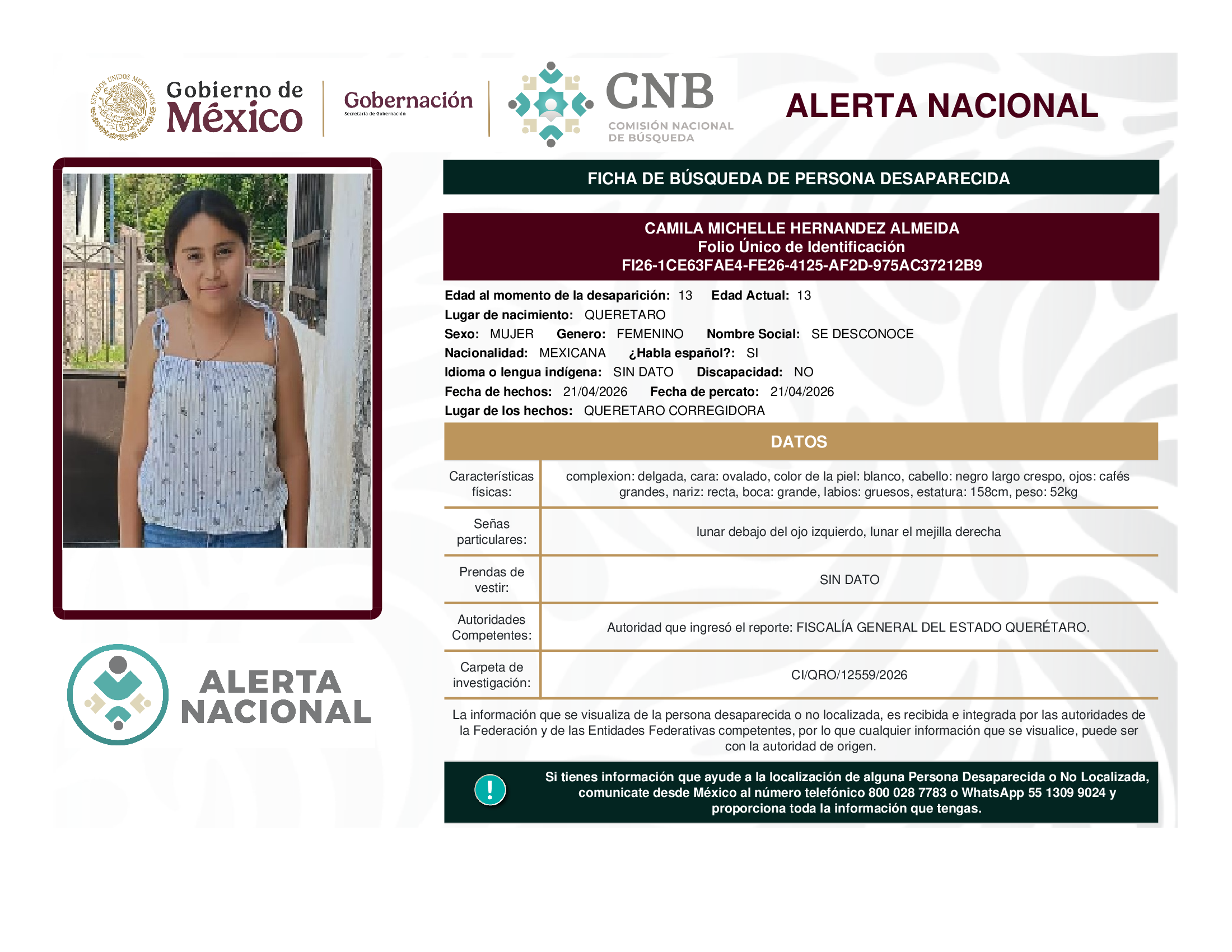 Camila Michelle Hernández Almeida