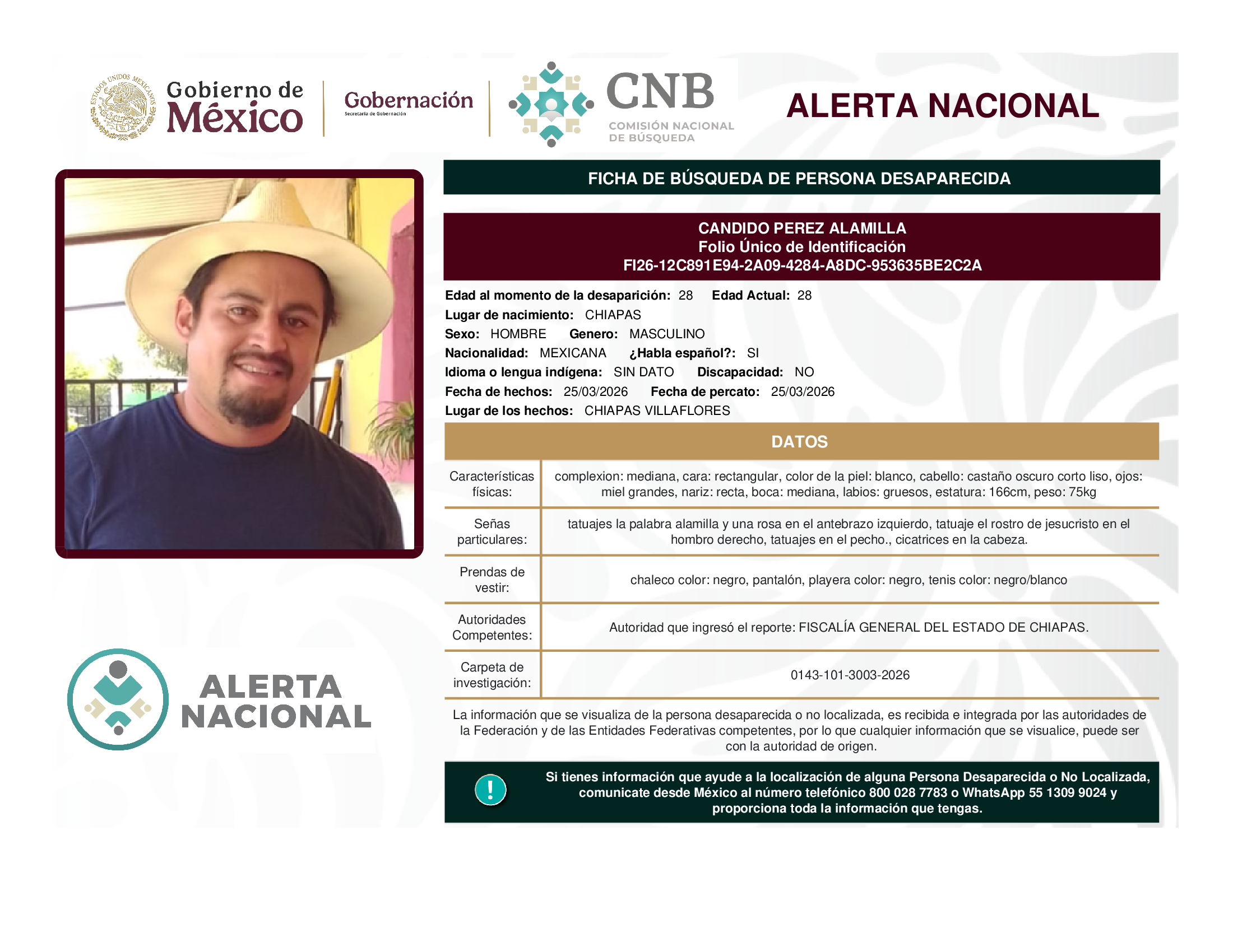 Candido Pérez Alamilla