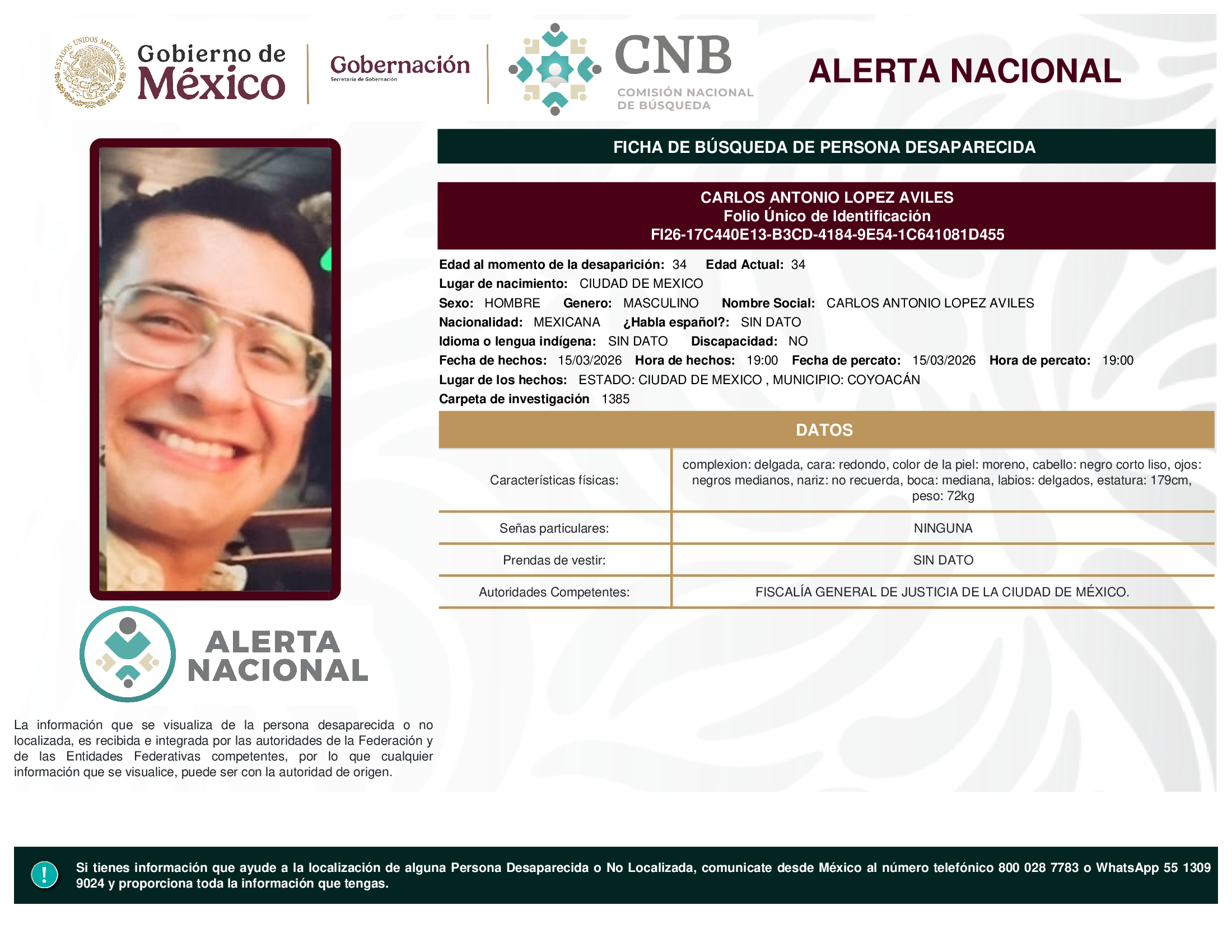Carlos Antonio López Aviles