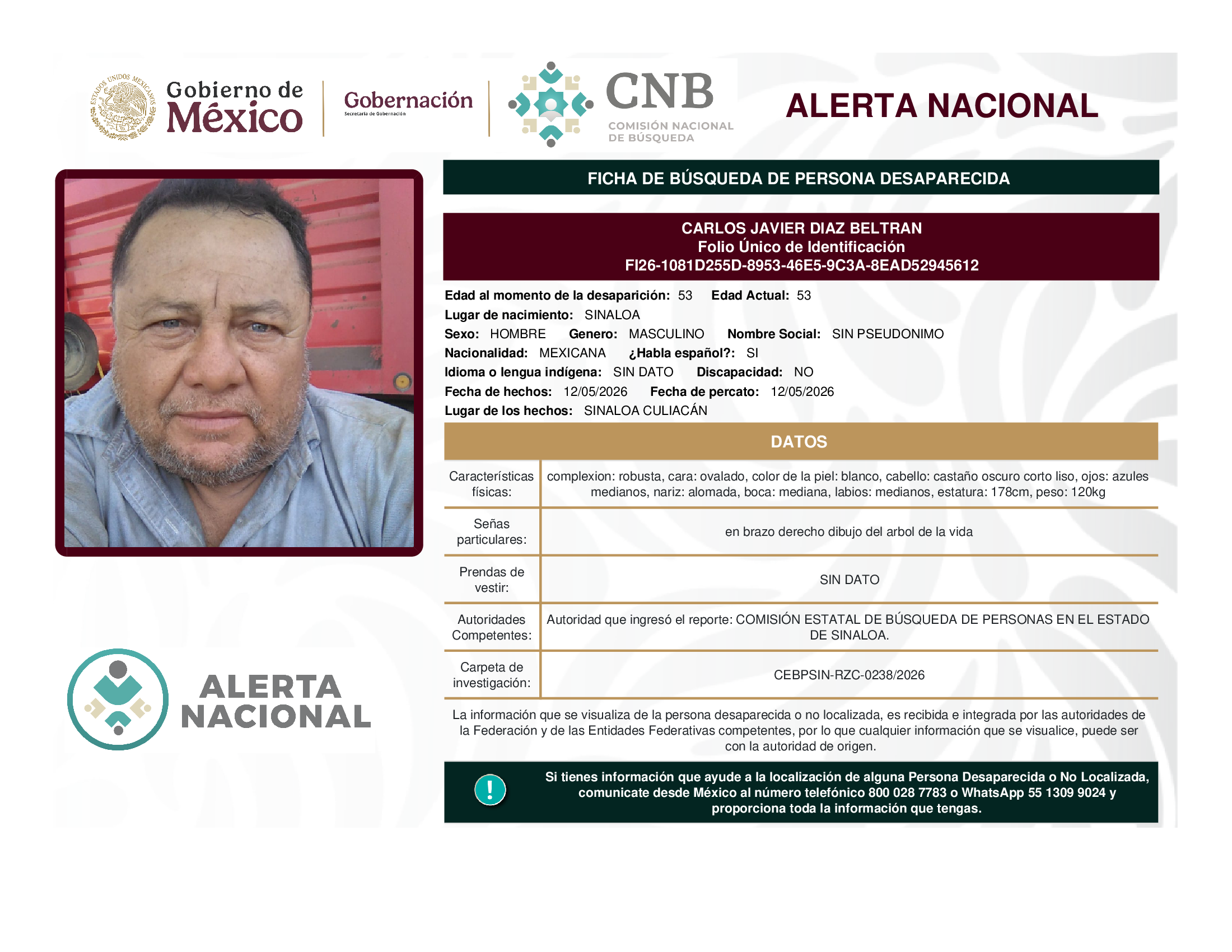 Carlos Javier Díaz Beltran