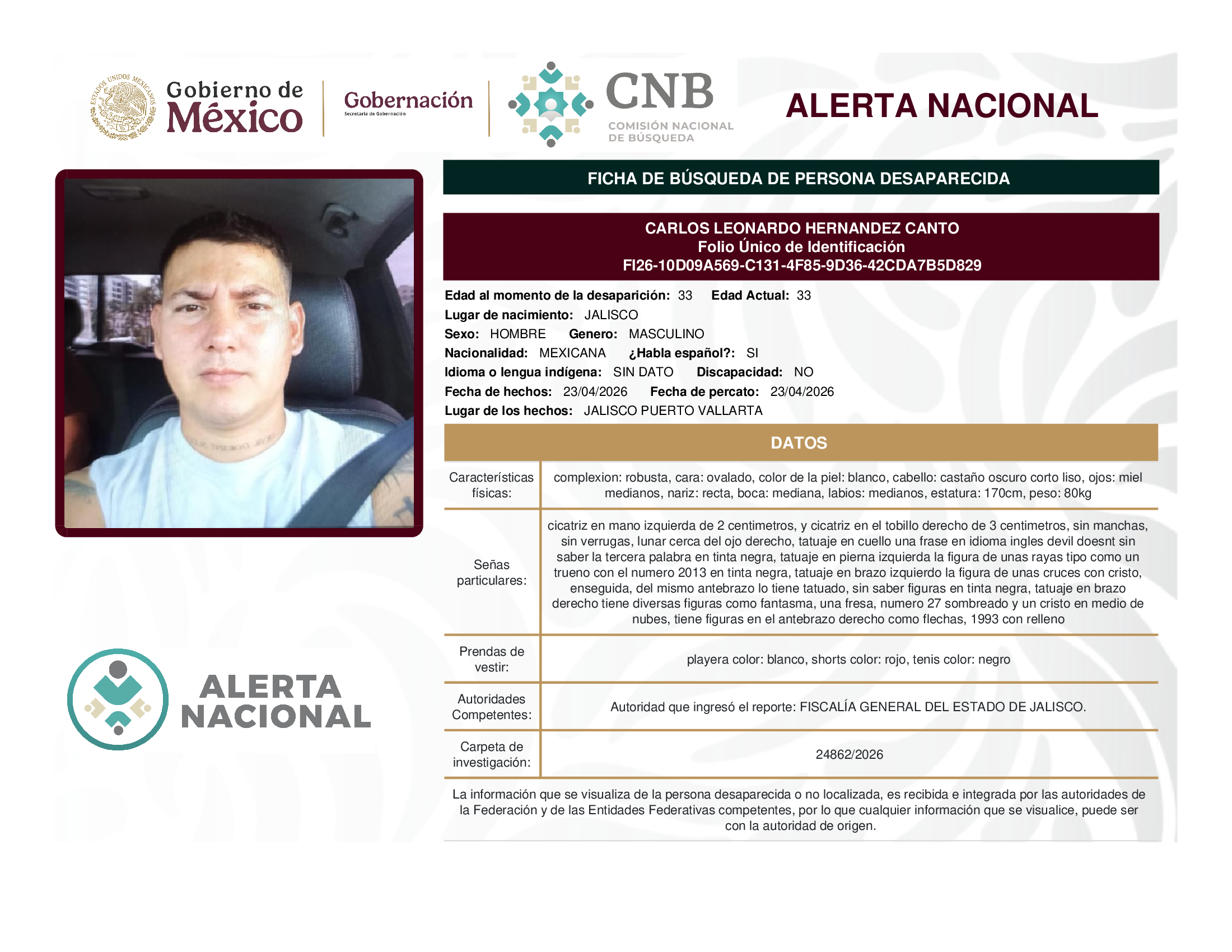 Carlos Leonardo Hernández Canto