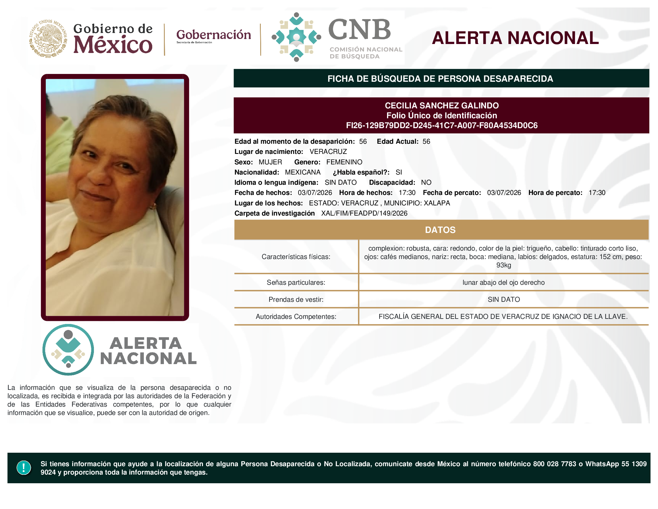 Cecilia Sánchez Galindo