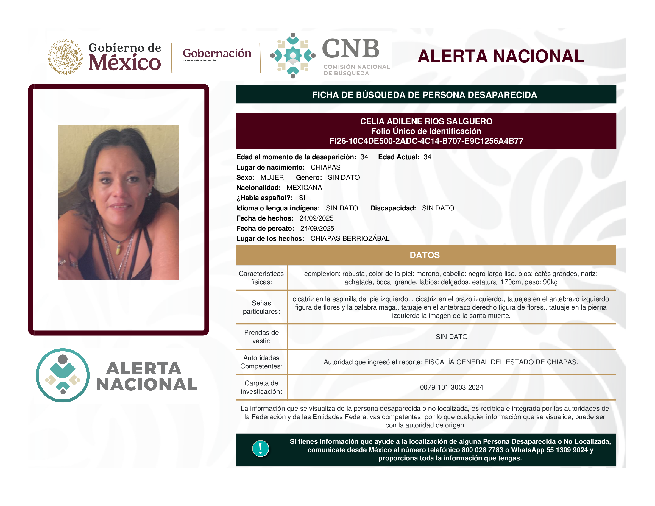 Celia Adilene Ríos Salguero