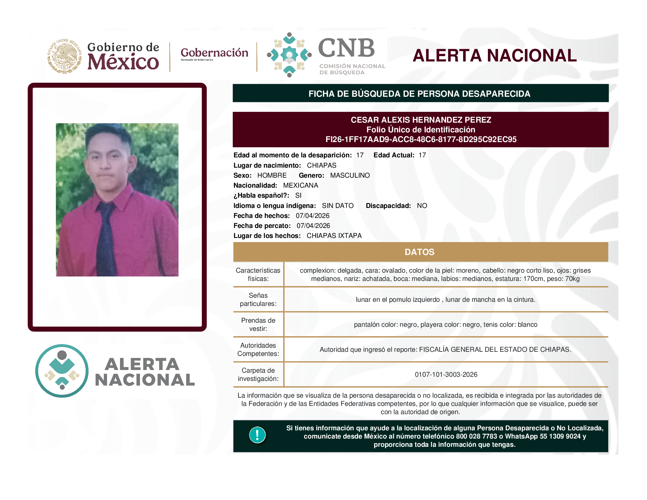 César Alexis Hernández Pérez
