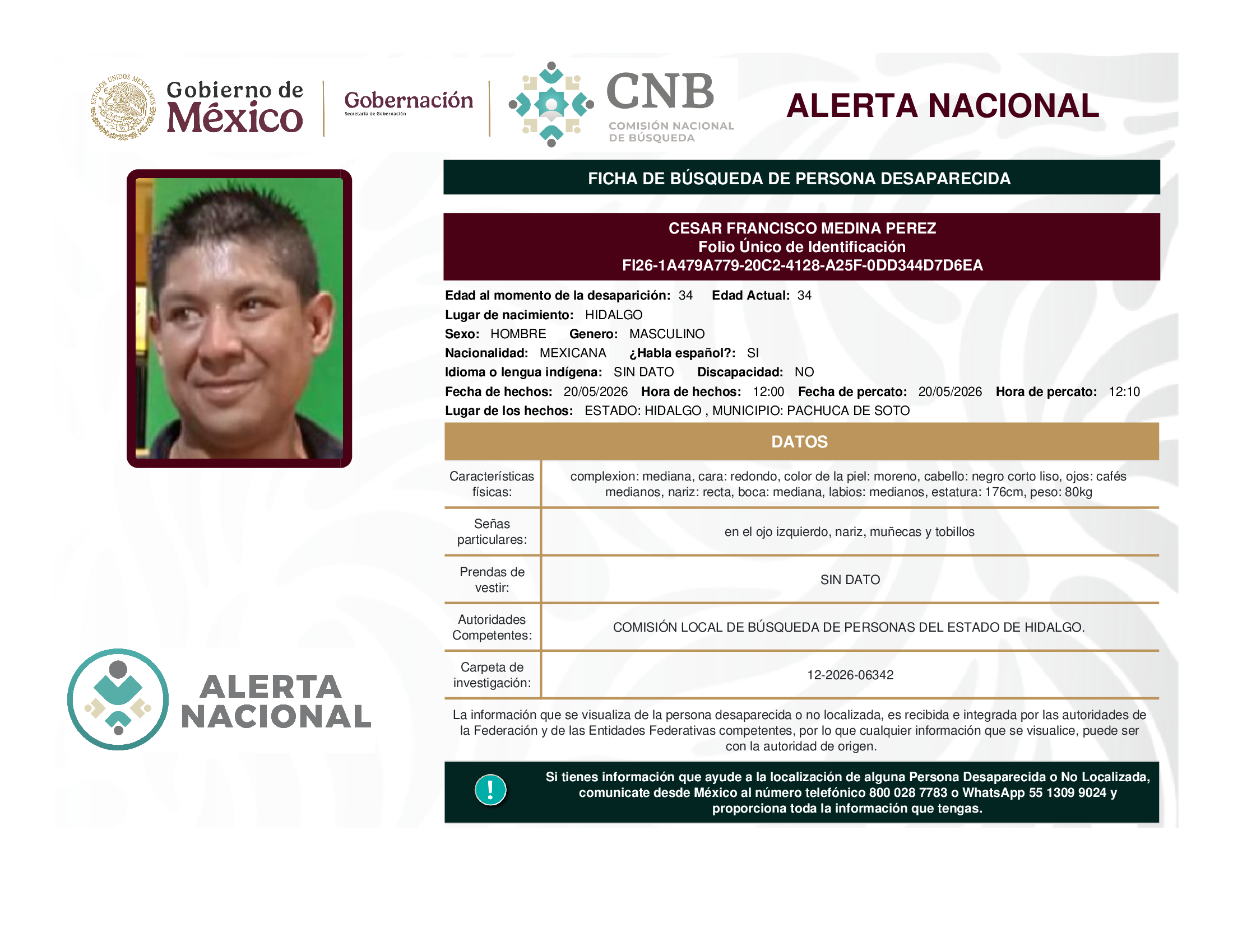 César Francisco Medina Pérez
