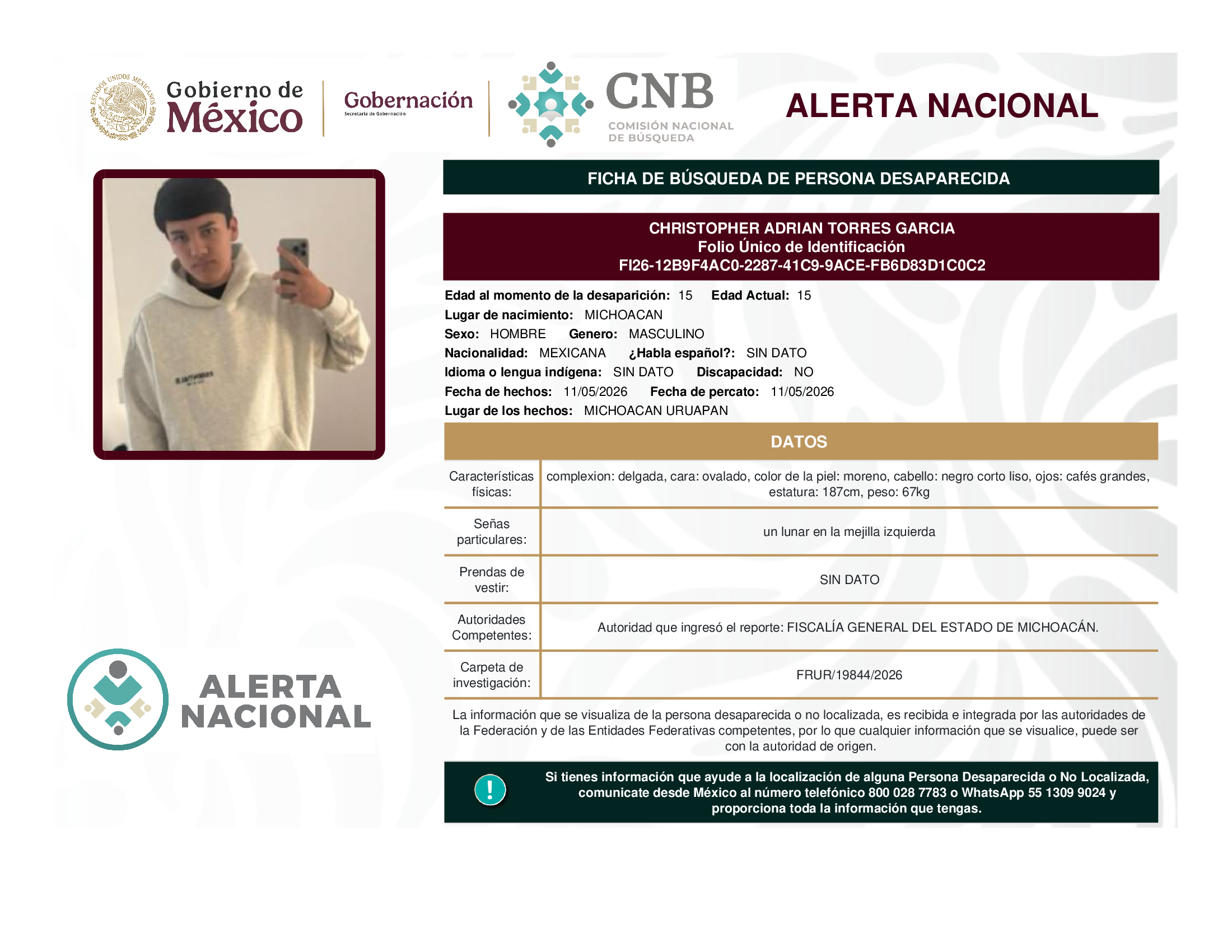 Christopher Adrian Torres García