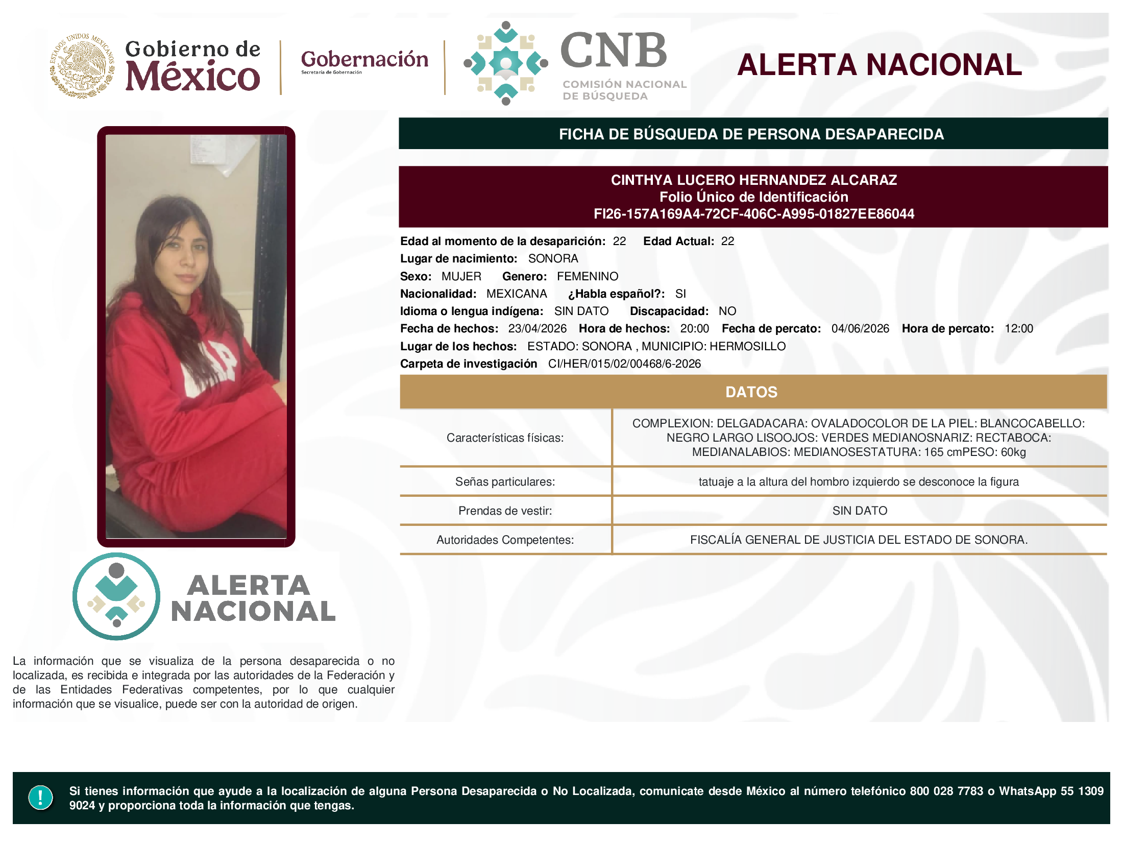 Cinthya Lucero Hernández Alcaraz