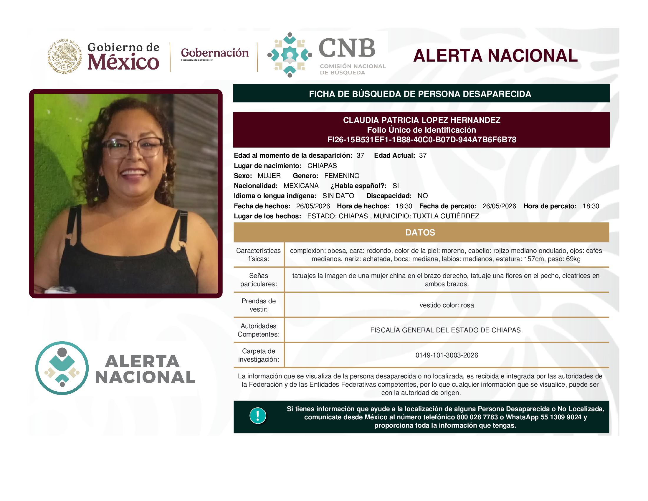 Claudia Patricia López Hernández