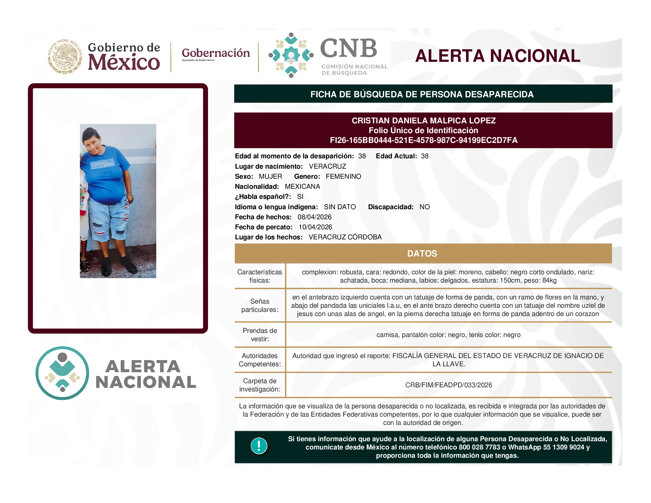 Cristian Daniela Malpica López