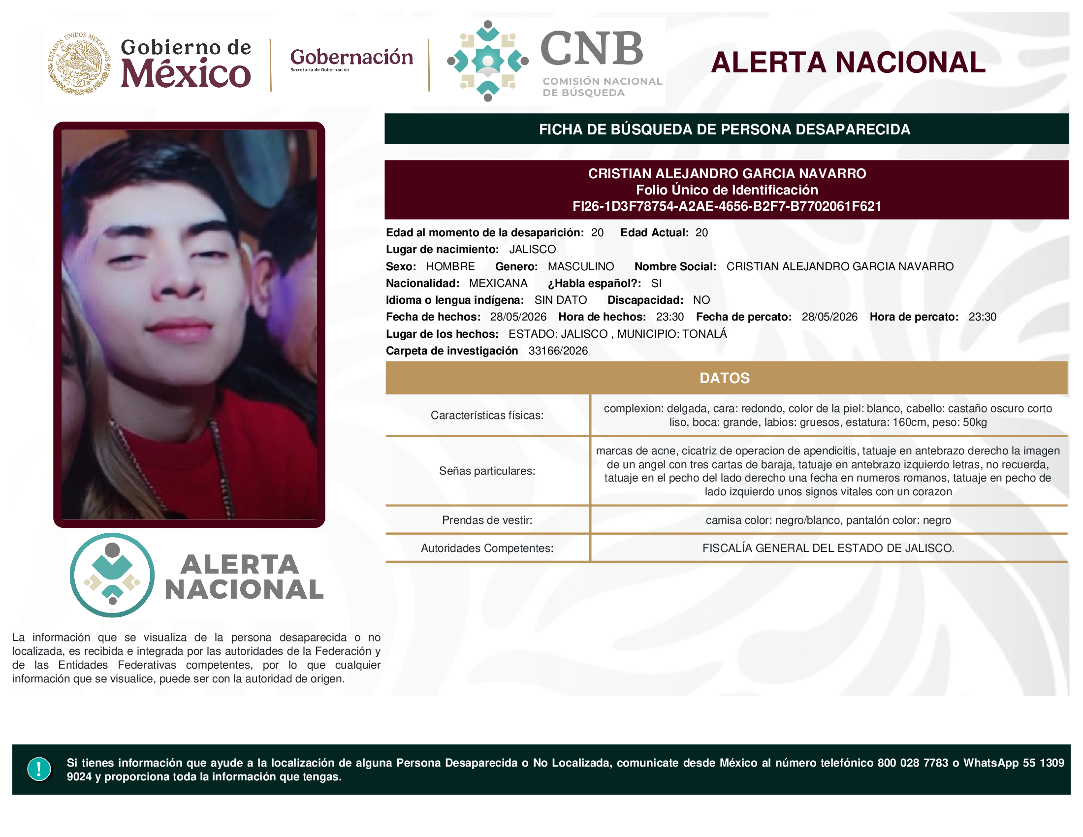 Cristian Alejandro García Navarro