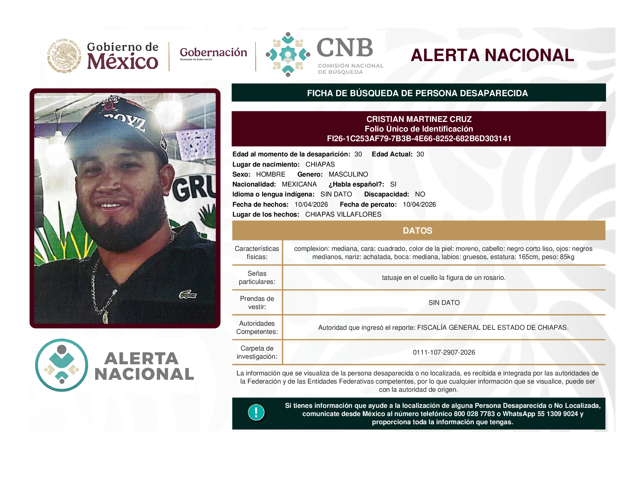 Cristian Martínez Cruz