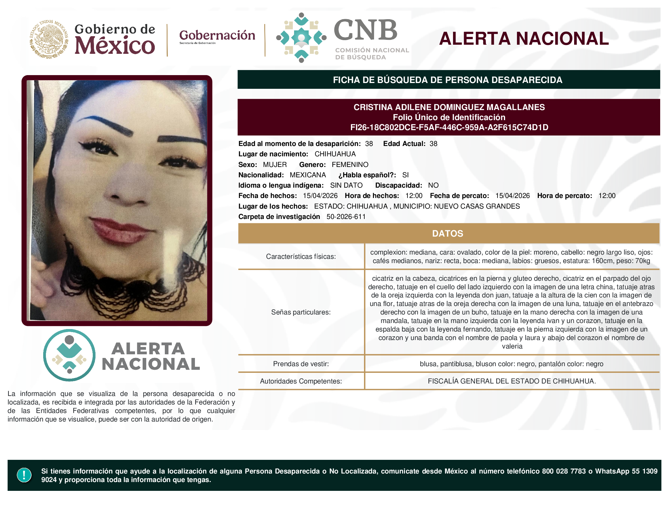 Cristina Adilene Domínguez Magallanes