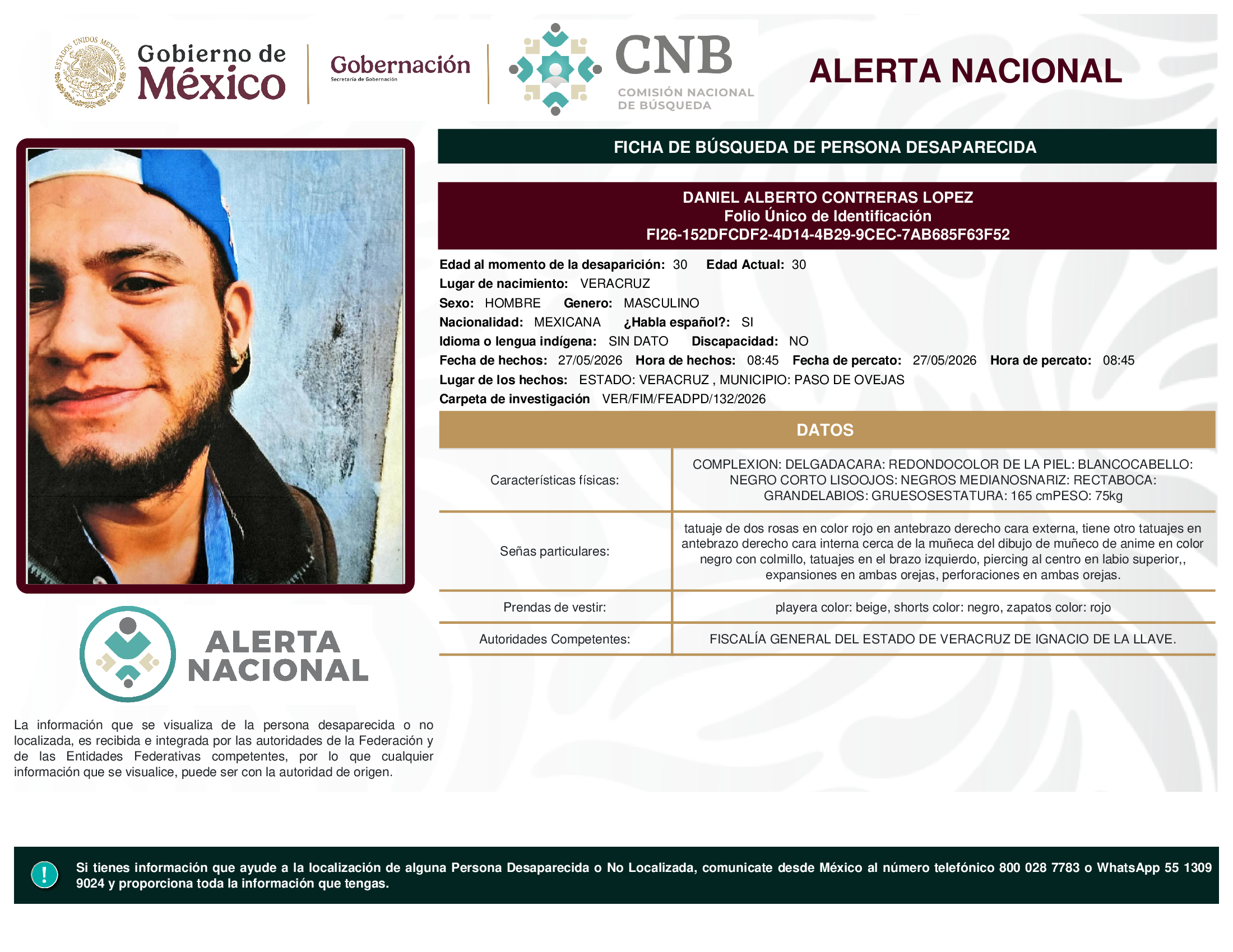 Daniel Alberto Contreras López