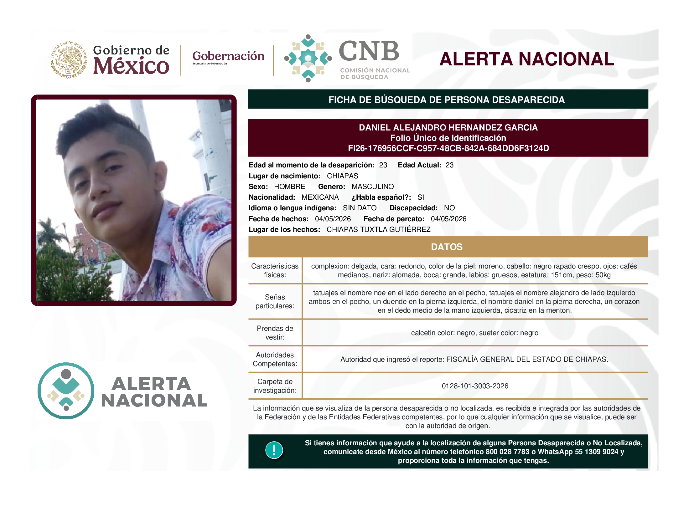 Daniel Alejandro Hernández García