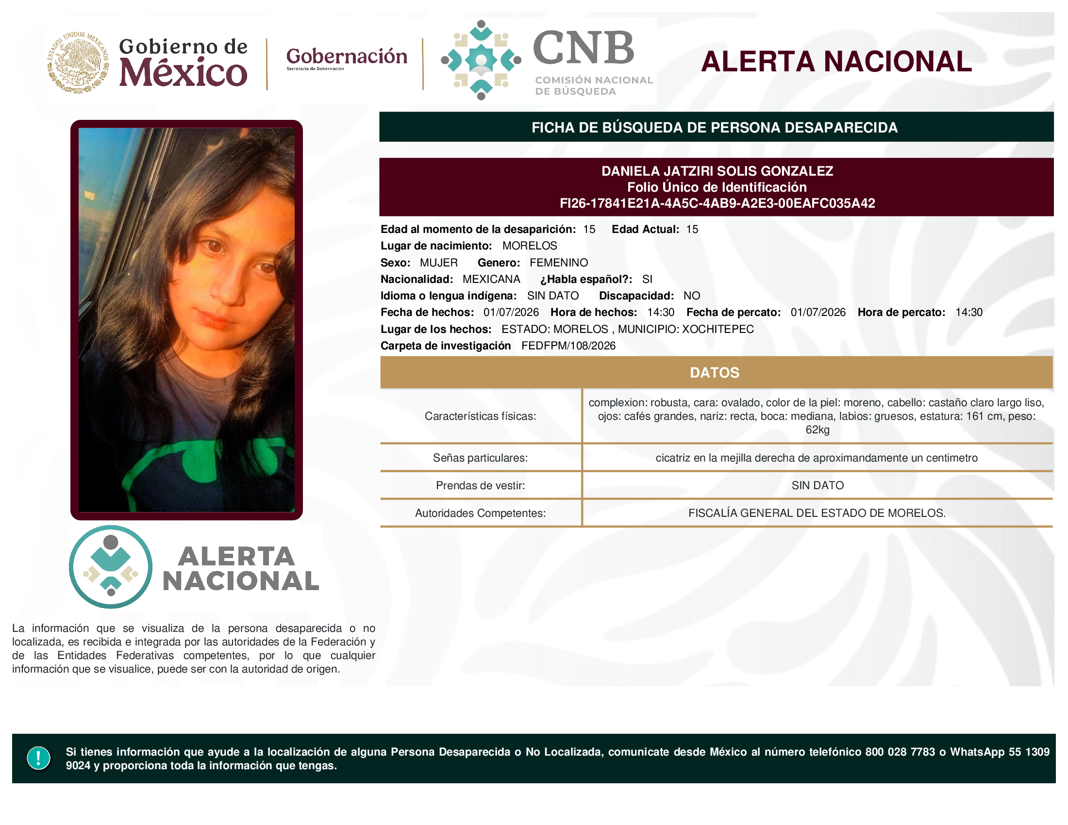 Daniela Jatziri Solis González