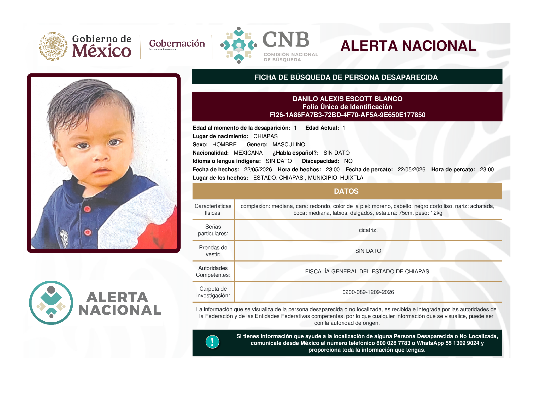 Danilo Alexis Escott Blanco