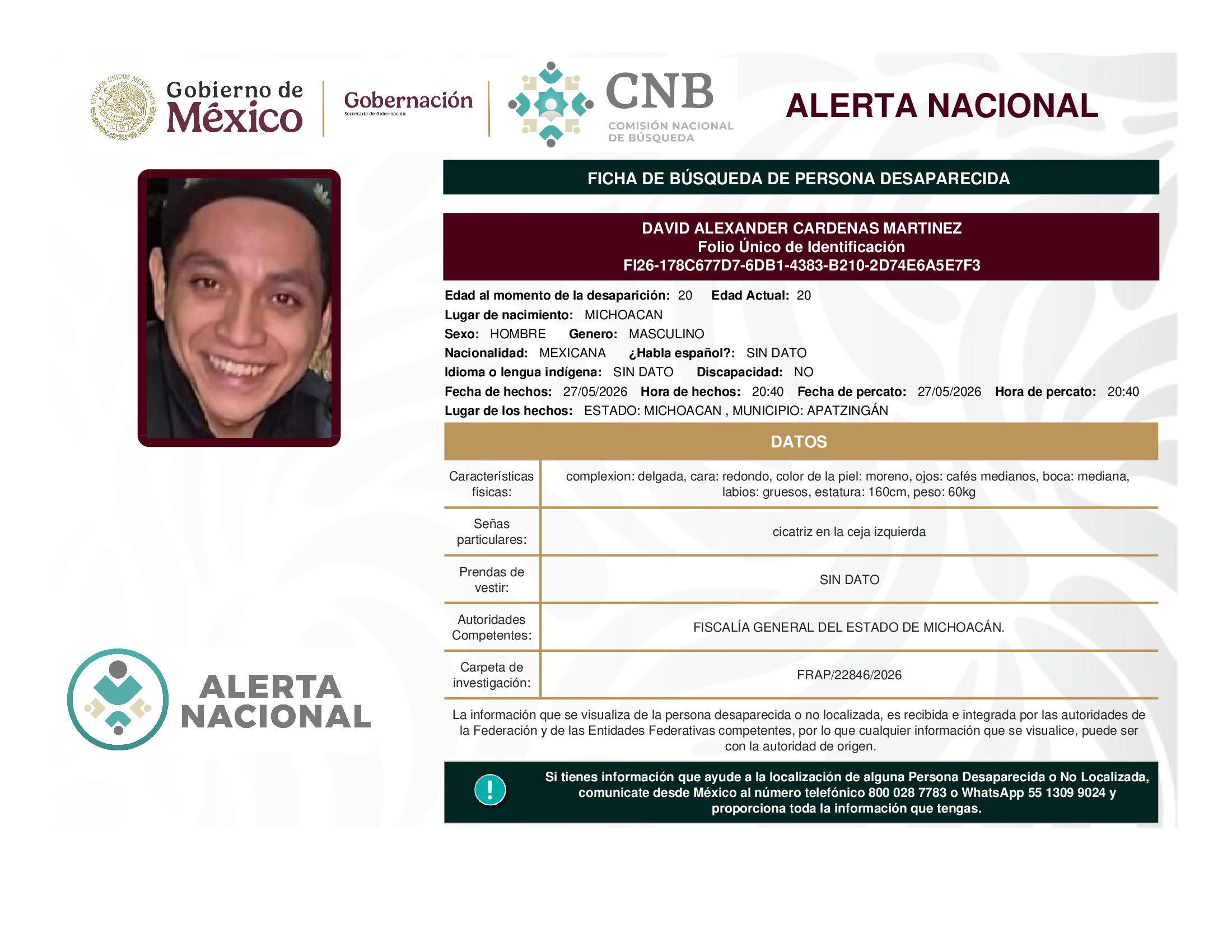 David Alexander Cardenas Martínez